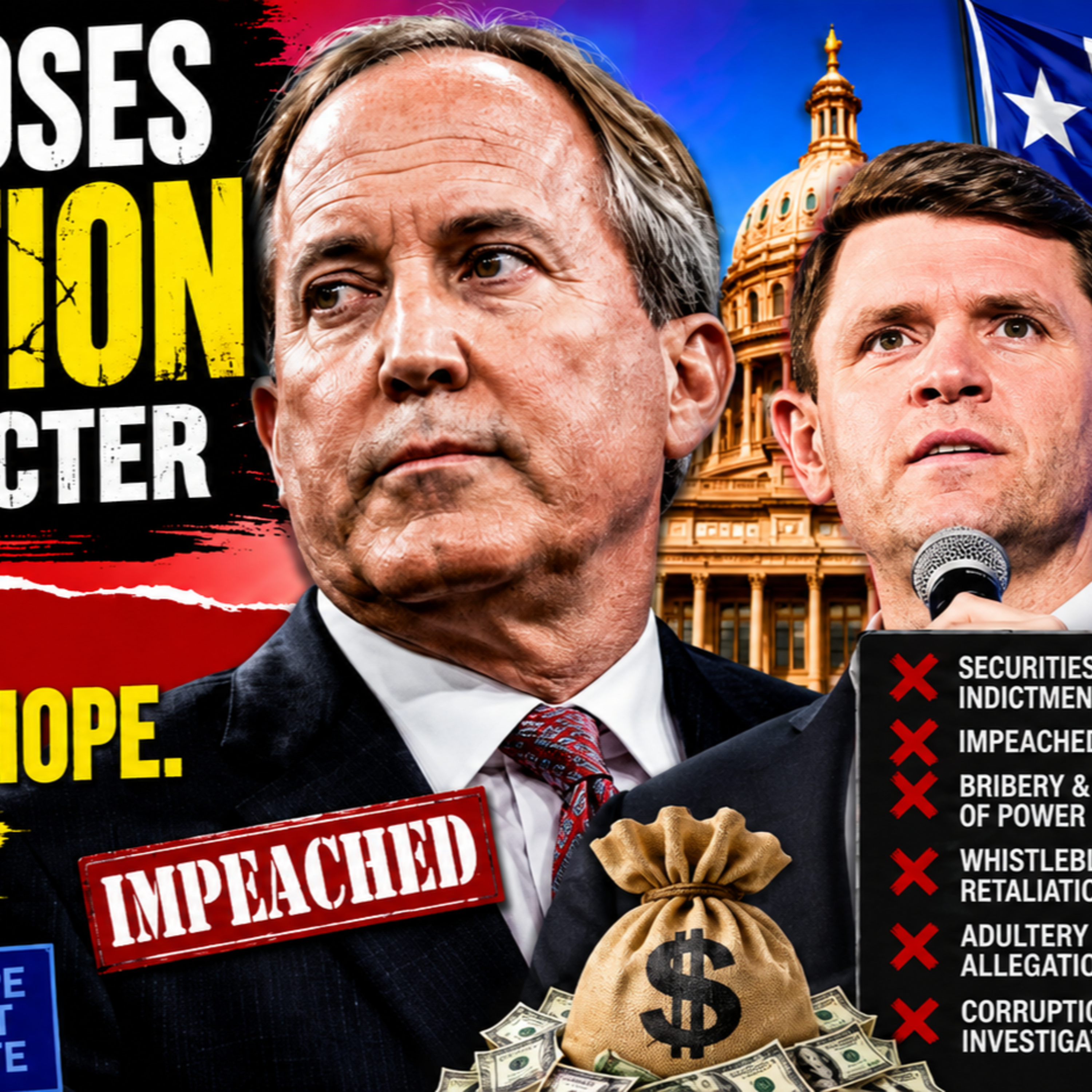 Paxton Crushes Cornyn as MAGA Chooses Scandal Over Texas Moral Values:
