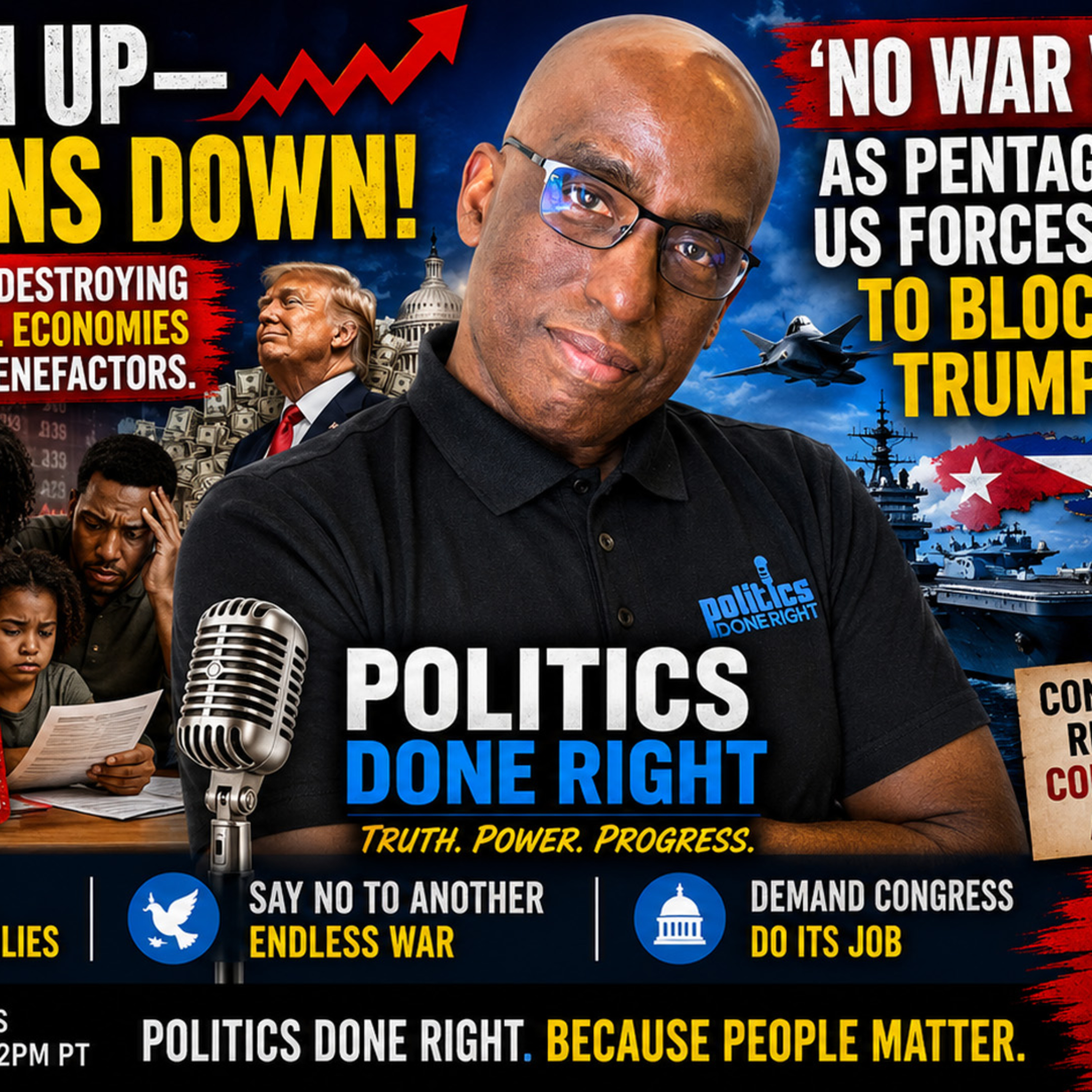 Trump’s Inflation Economy Crushes Americans as Democrats Fight His Illegal Cuba War Push
