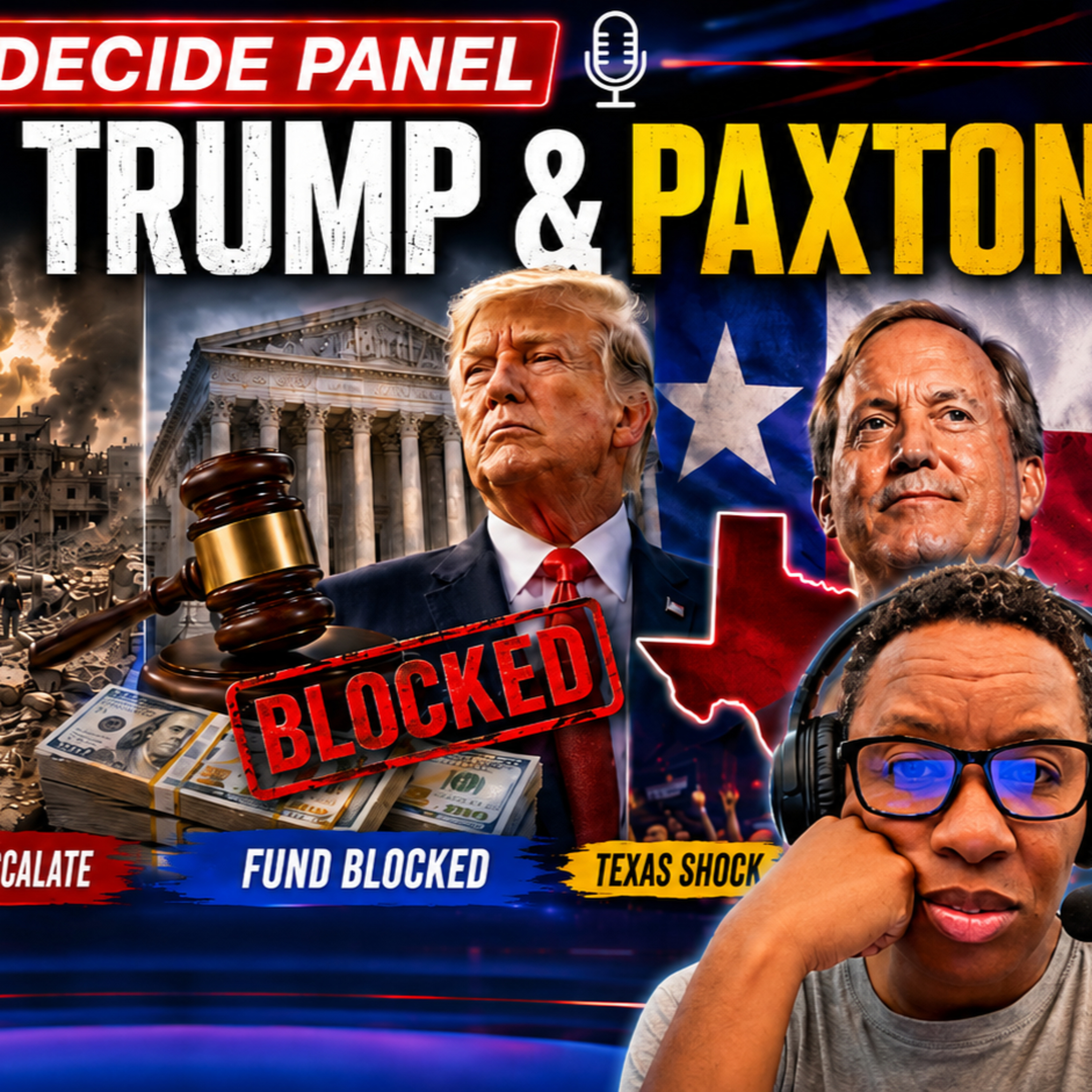 Iran, Gaza, Paxton, Netroots, Menefee & ICE Abuse: People Power vs Cruelty