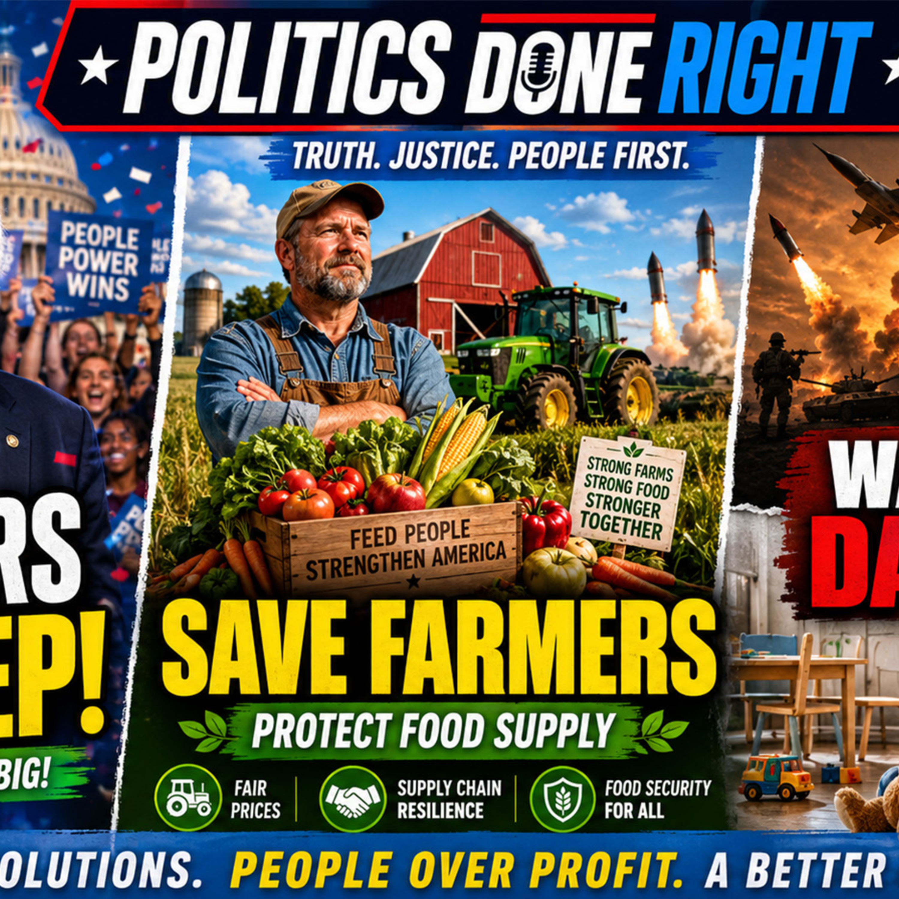 Sanders Sweep Signals Power, Farmers Need Fair Prices, and Trump Picks War Over Daycare