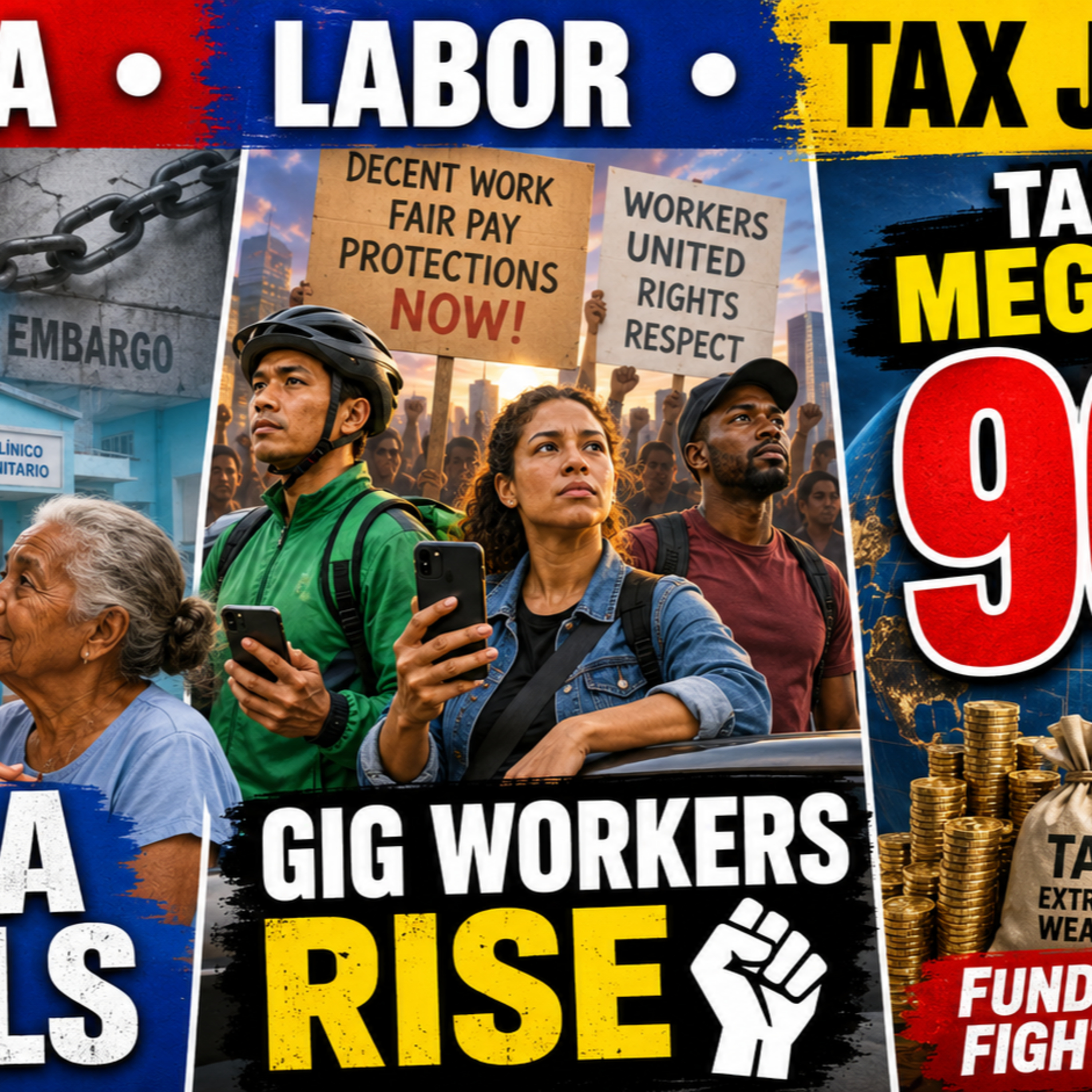 Cuba’s Health Miracles, Gig Worker Rights, and the 90% Tax to Crush Global Inequality