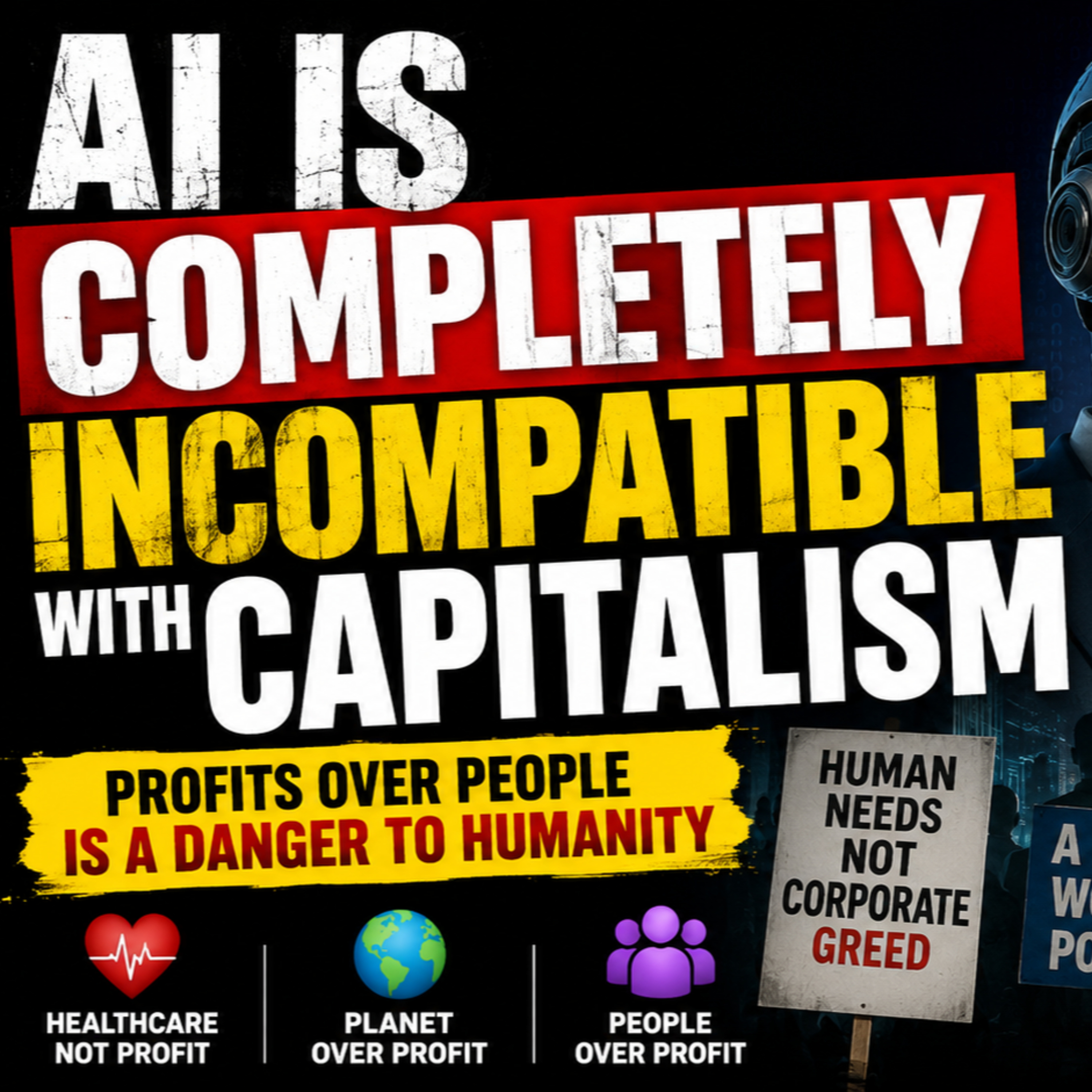 Why AI Under Capitalism Threatens Workers, Wages, Healthcare, And Democracy