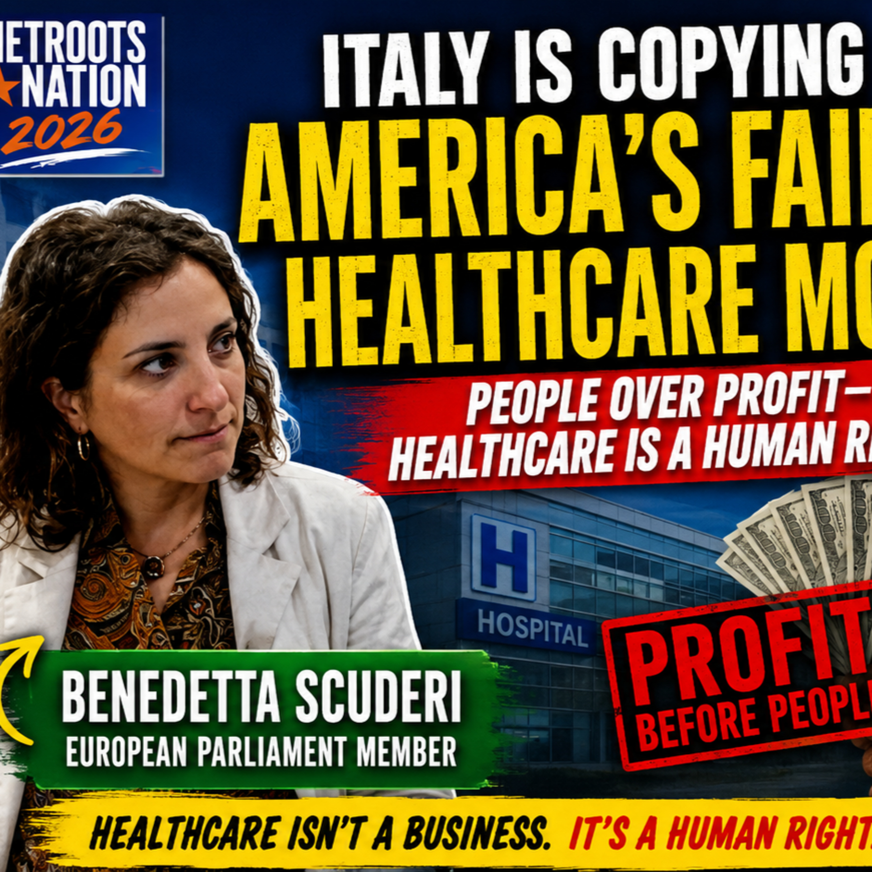 Europe’s Healthcare Warning: Scuderi Exposes Austerity, Privatization, And Billionaires episode artwork
