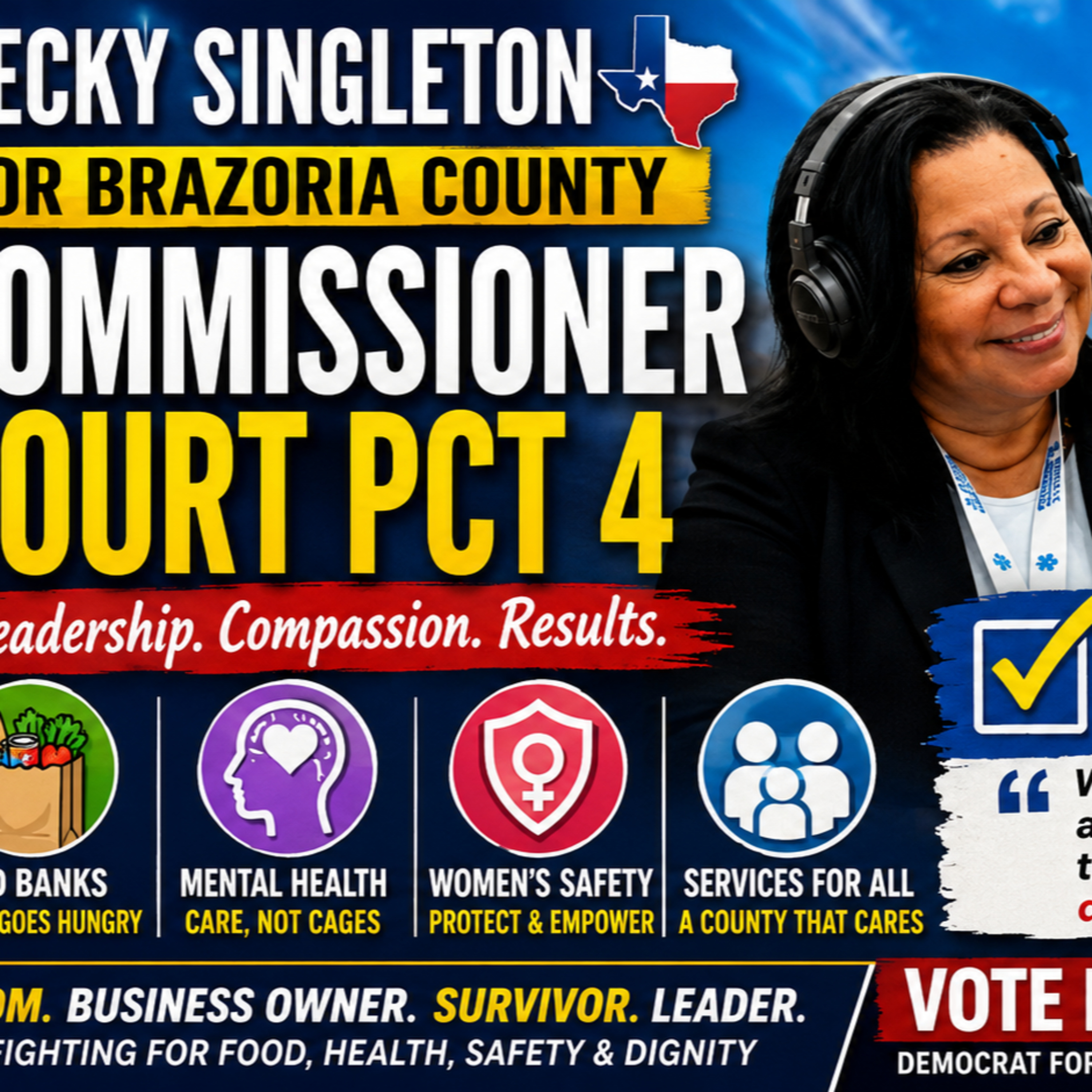 Becky Singleton: Build Mental Healthcare and Food Access, Not Just More Jails