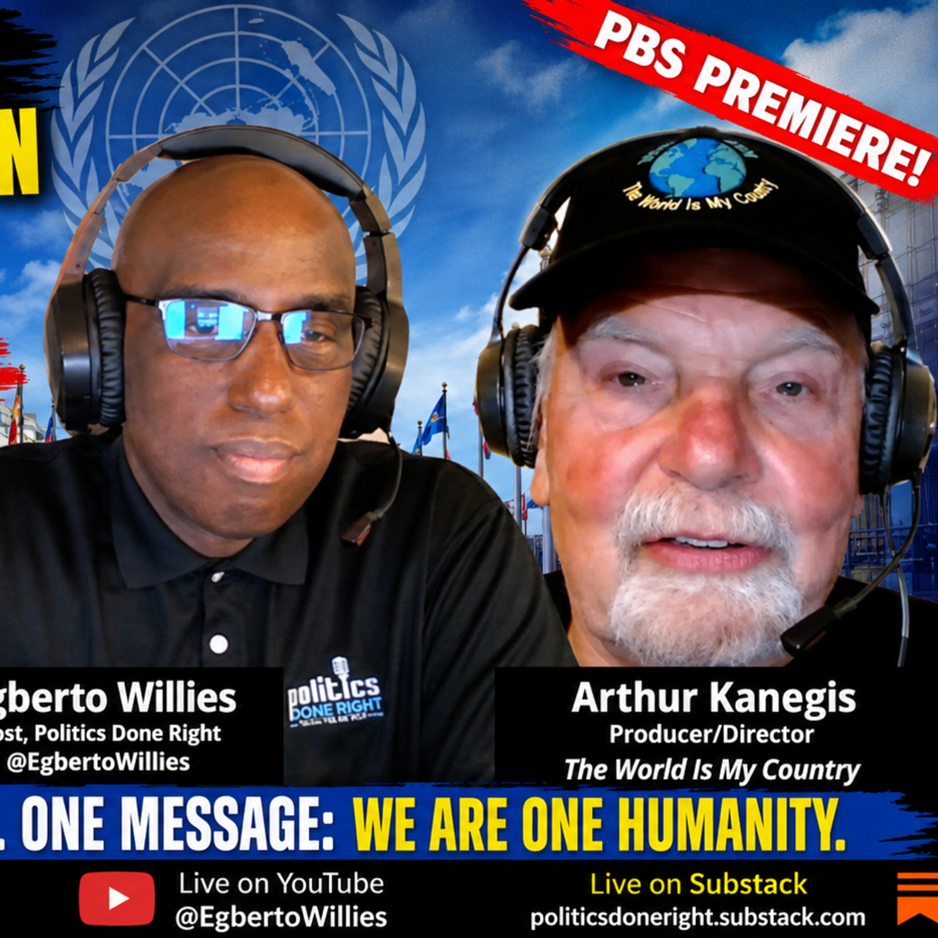 Arthur Kanegis Explains Why Humanity Needs People-Powered Global Democracy