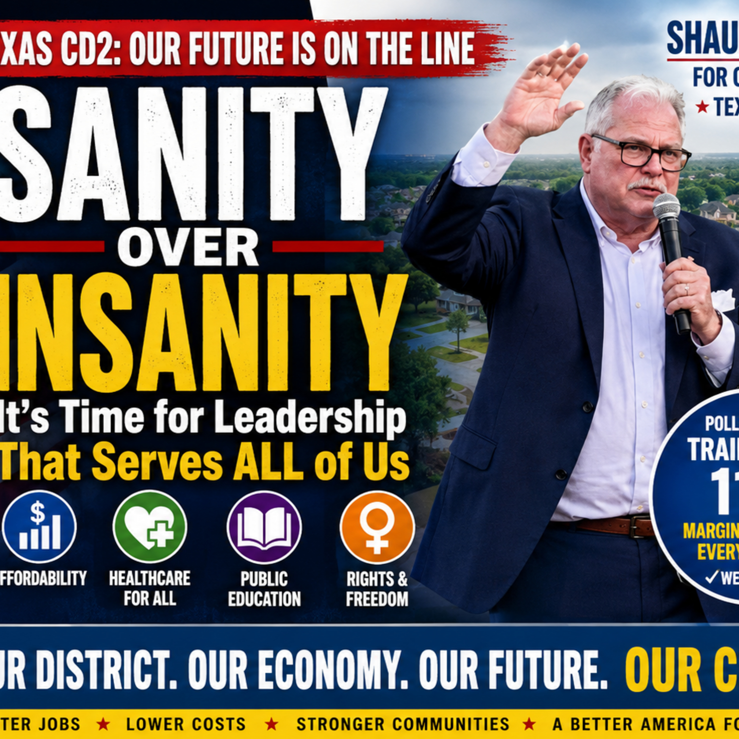 Shaun Finnie Offers TX-02 An Off-Ramp From Steve Toth’s MAGA Extremism