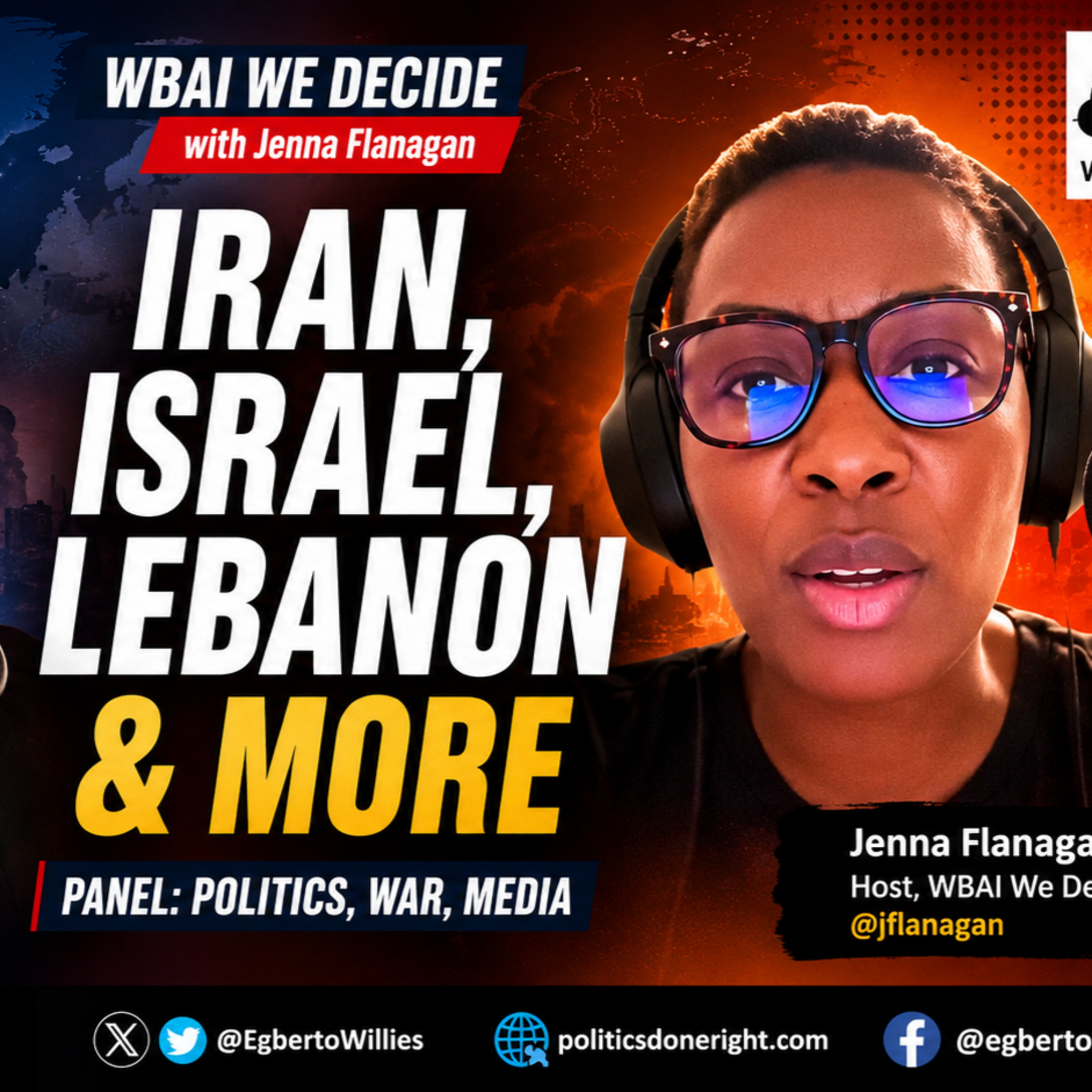 Jenna Flanagan WBAI Panel Exposes War, Occupation, Media Failure, and Trump’s Moral Crisis