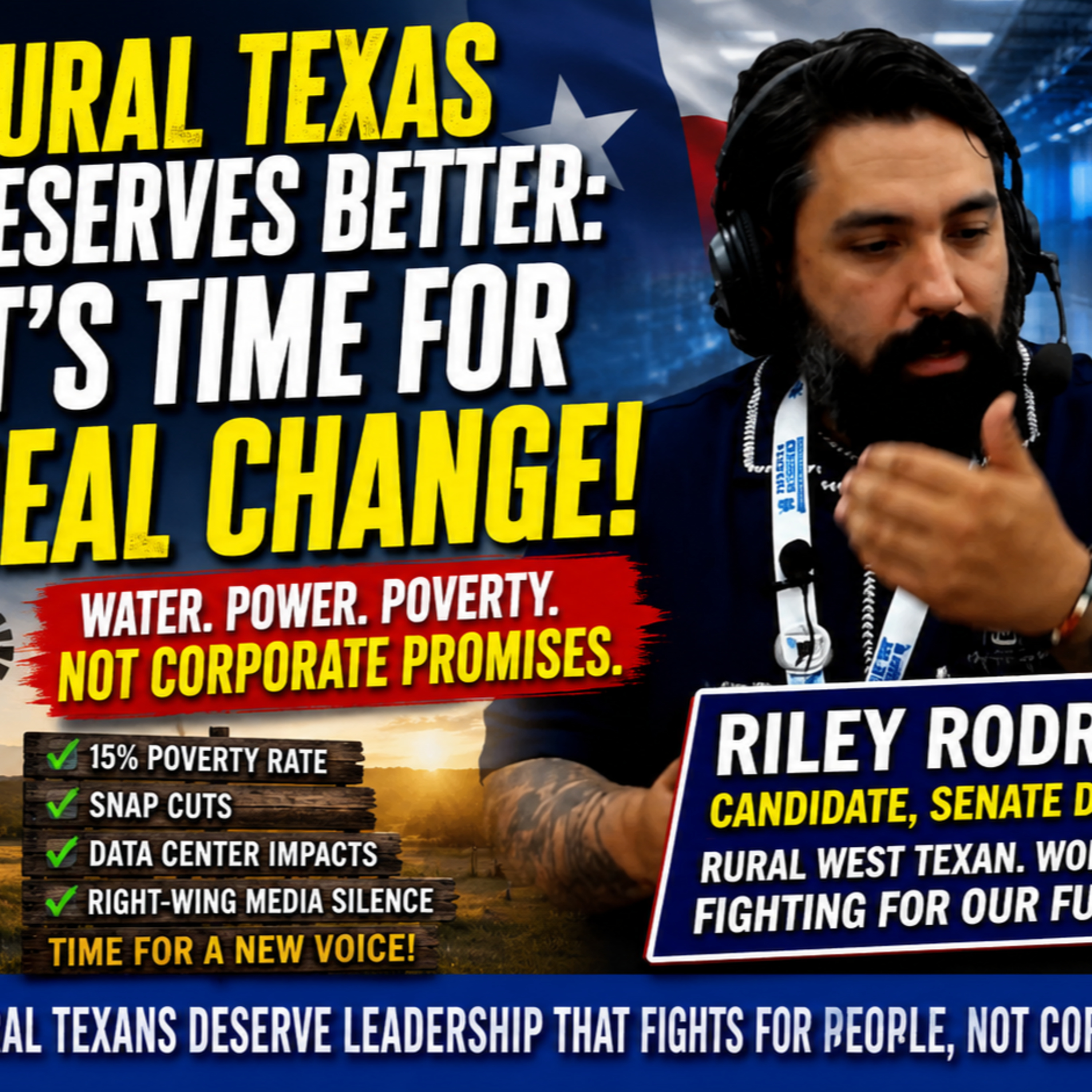 Riley Rodriguez Takes On Corporate Power in Rural West Texas
