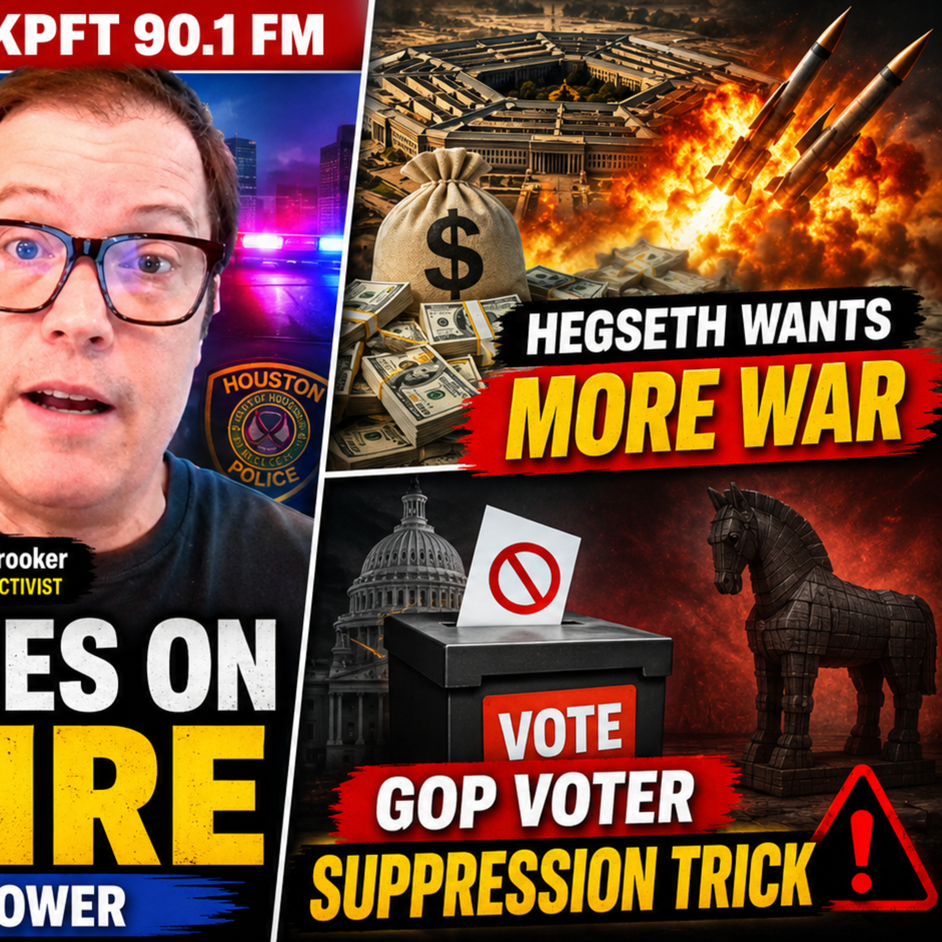 Brooker Confronts Whitmire as Hegseth Demands War Billions and GOP Targets Voting
