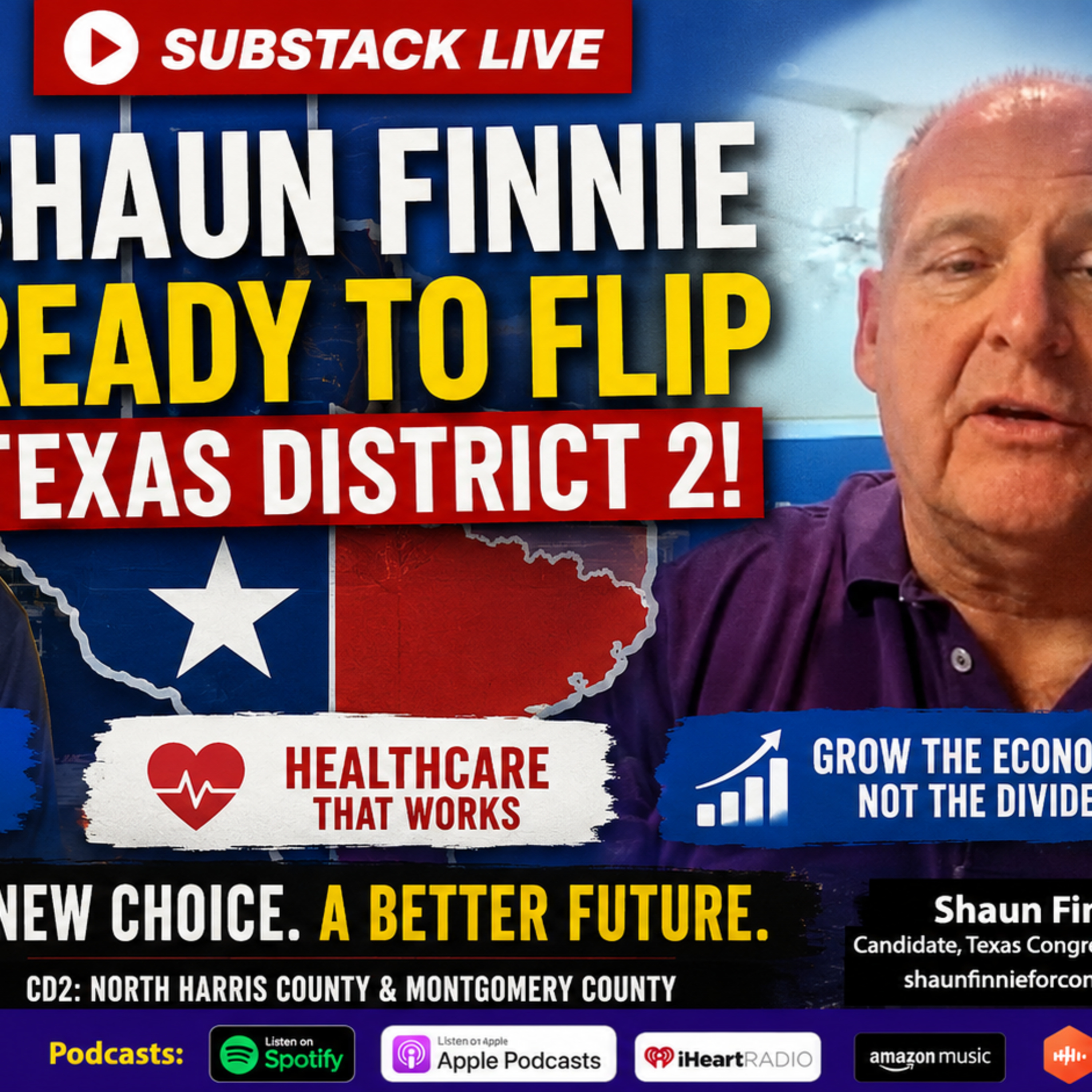 Shaun Finnie Makes the Middle Class His Mission in Texas Congressional District 2