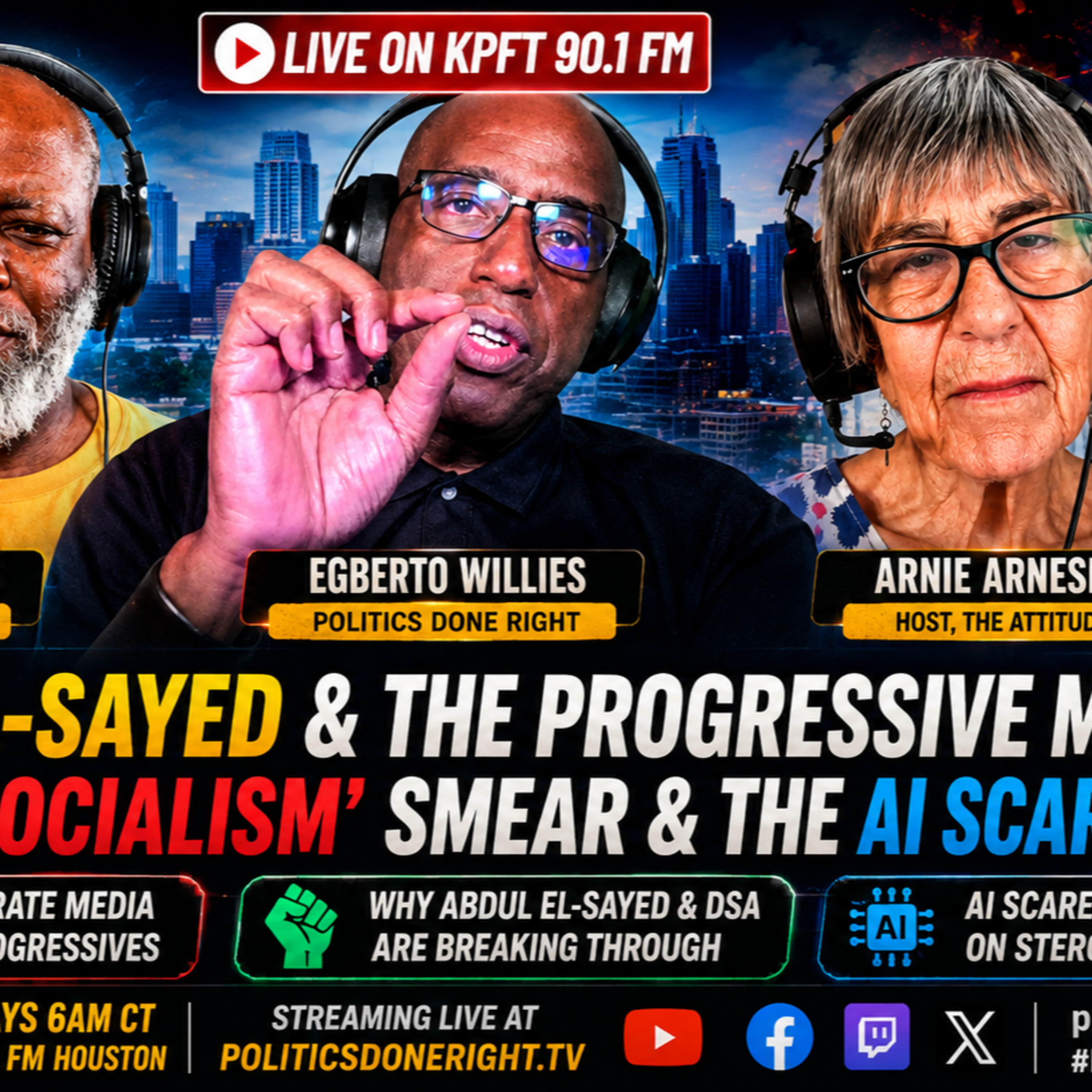 Abdul El-Sayed Surges, Media Smears Democratic Socialism, and AI Becomes Y2K on Steroids