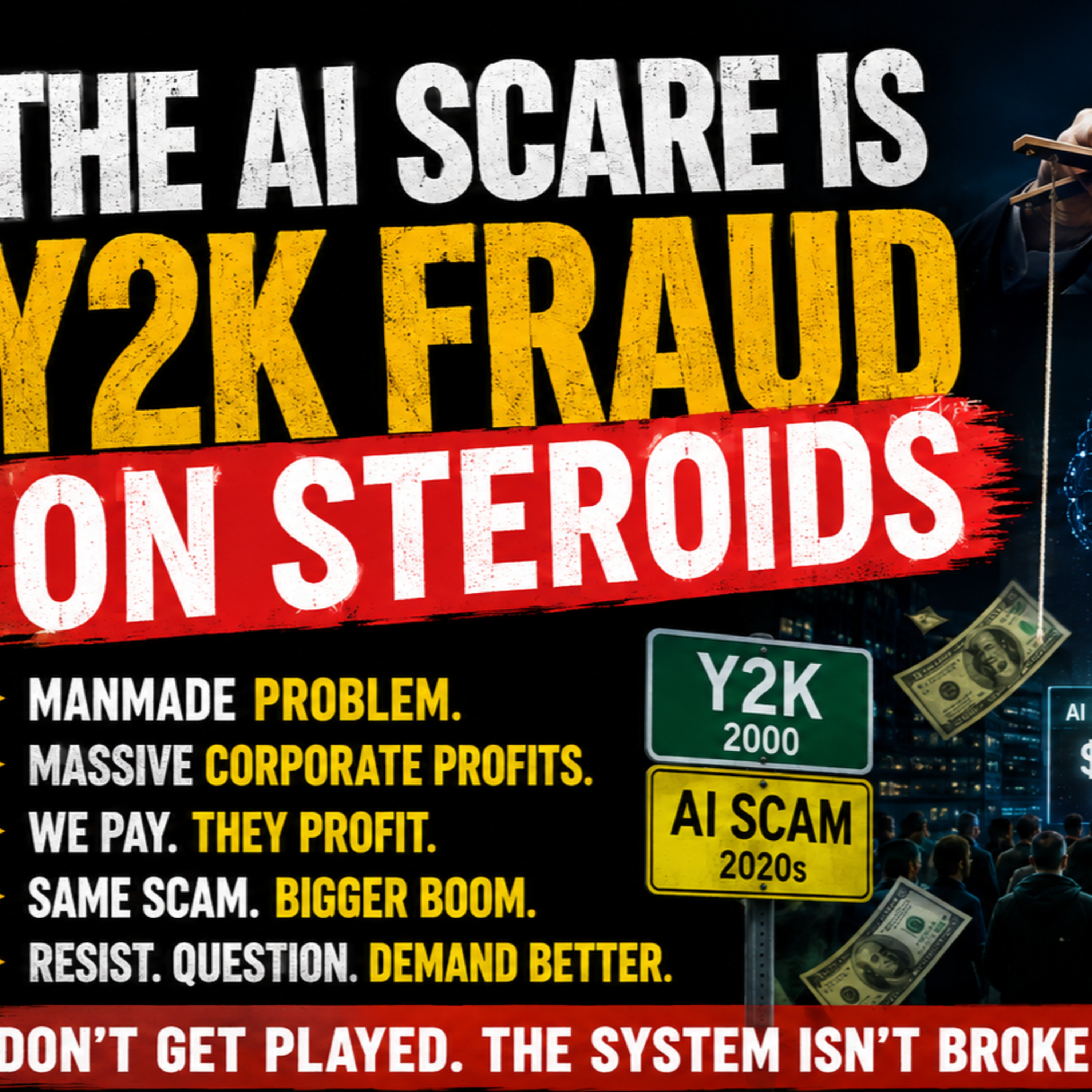 The AI Scare Is Y2K on Steroids—and Oligarchs Are Cashing In