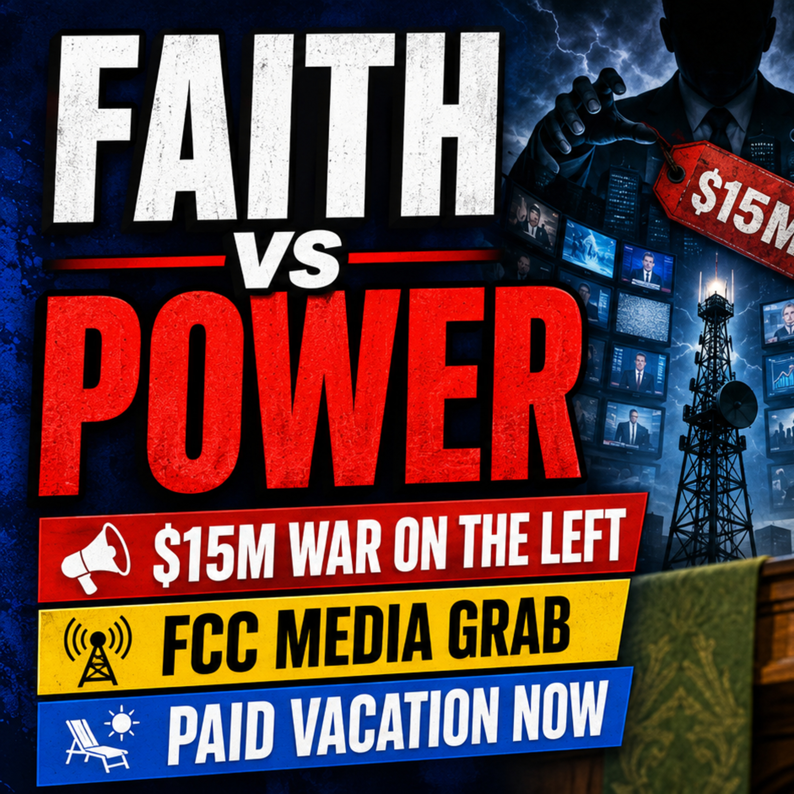 Talarico’s Moral Clarity, Third Way’s $15M War, FCC Power Grab, and Paid Vacation