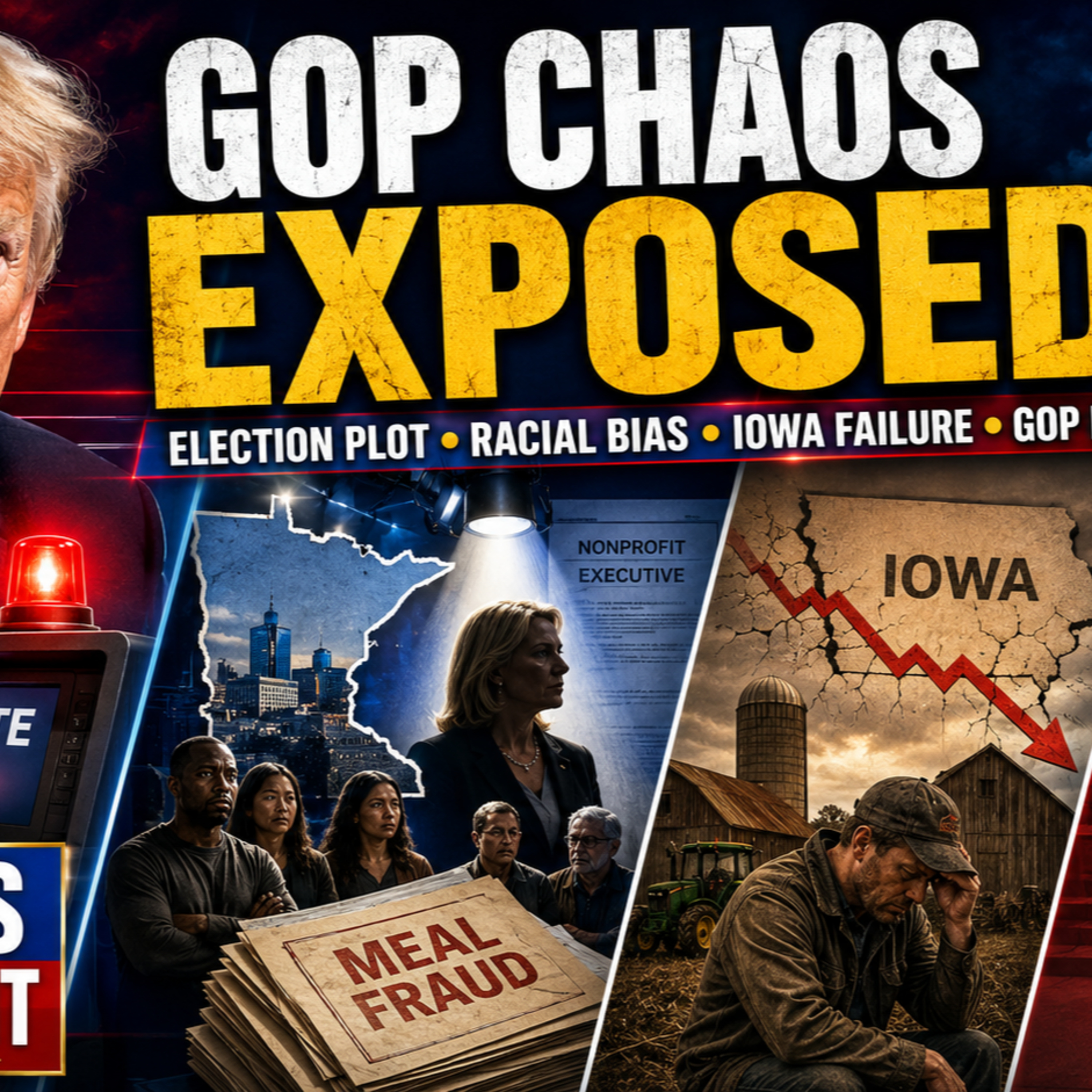 Trump’s Election Plot, Minnesota Bias, Iowa’s GOP Failure—and a Republican Flees Extremism