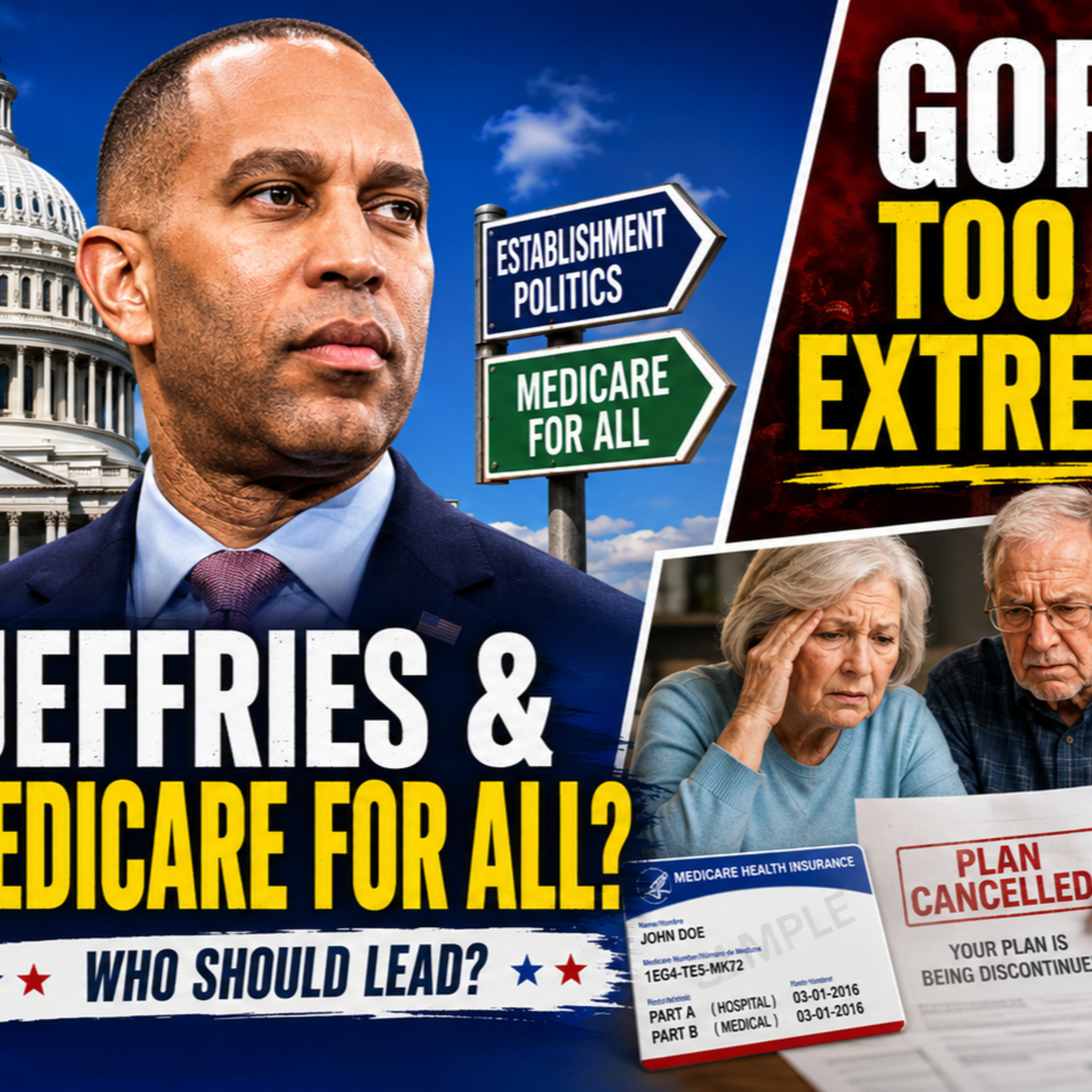 Democrats Must Win—But Jeffries, GOP Extremism, and Medicare Advantage Demand Accountability