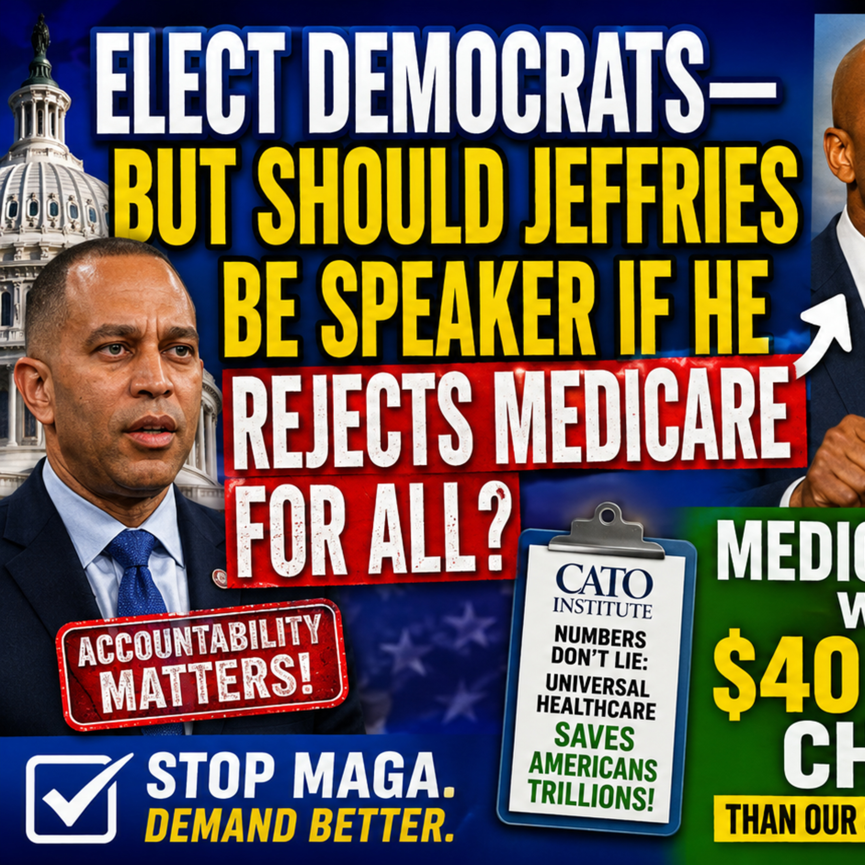 Democrats Must Win—But Jeffries, Trump’s Troop Abuse, and Corporate Healthcare Need a Reckoning