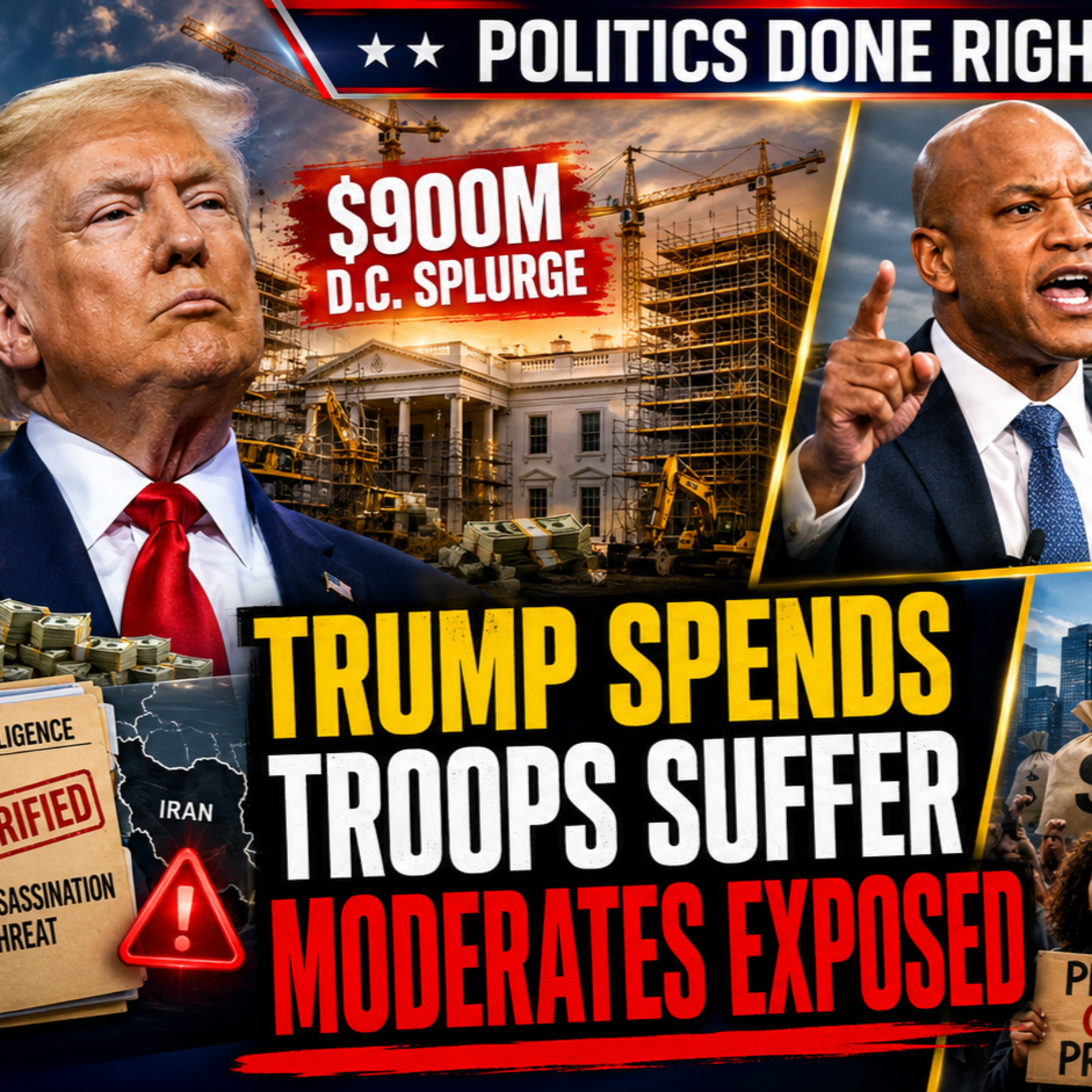 Trump’s $900M D.C. Splurge, Exhausted Troops, and the Extremism of Corporate Democrats
