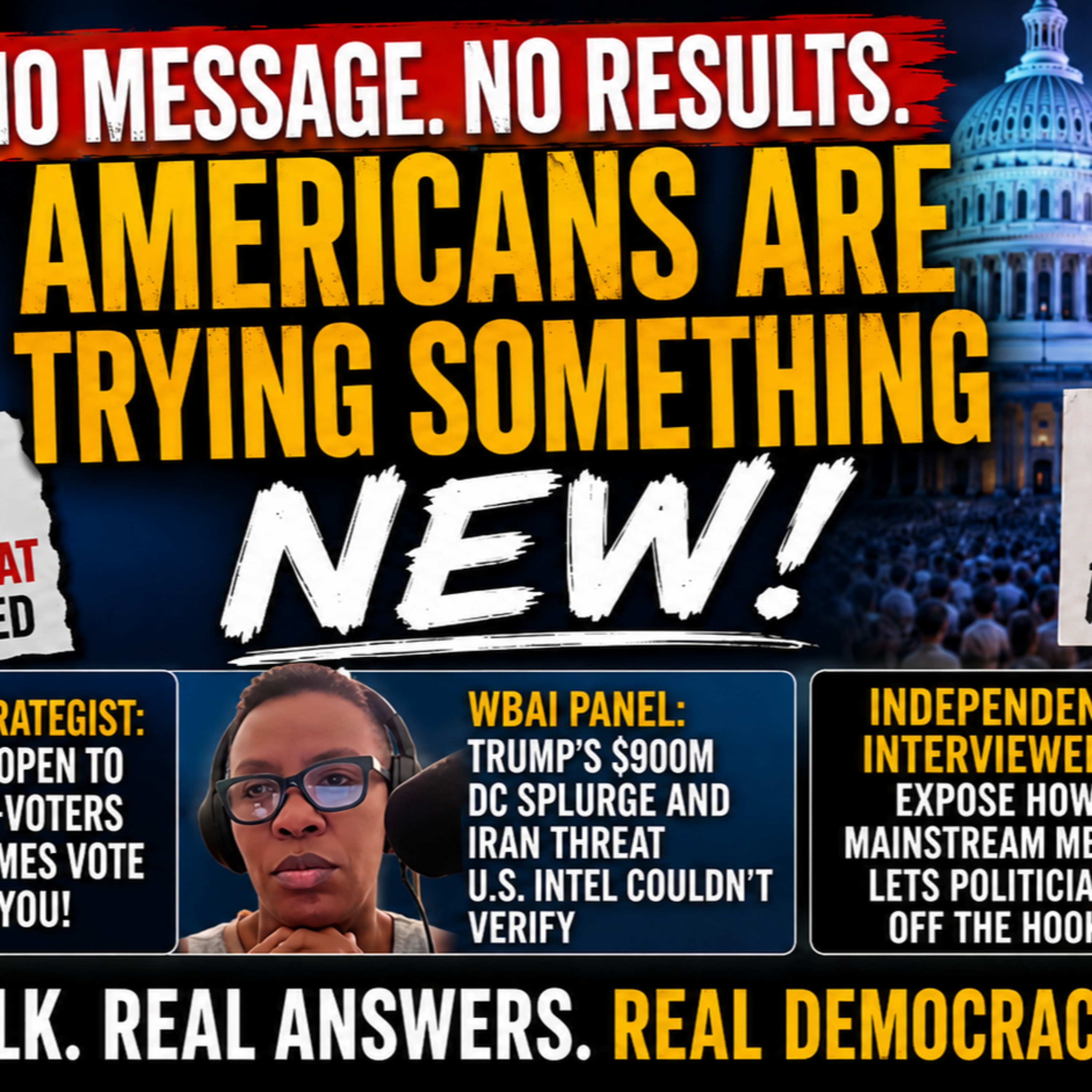 MAGA Has No Answers: Voters Eye DSA as Trump Splurges $900M and Independent Media Pushes Back
