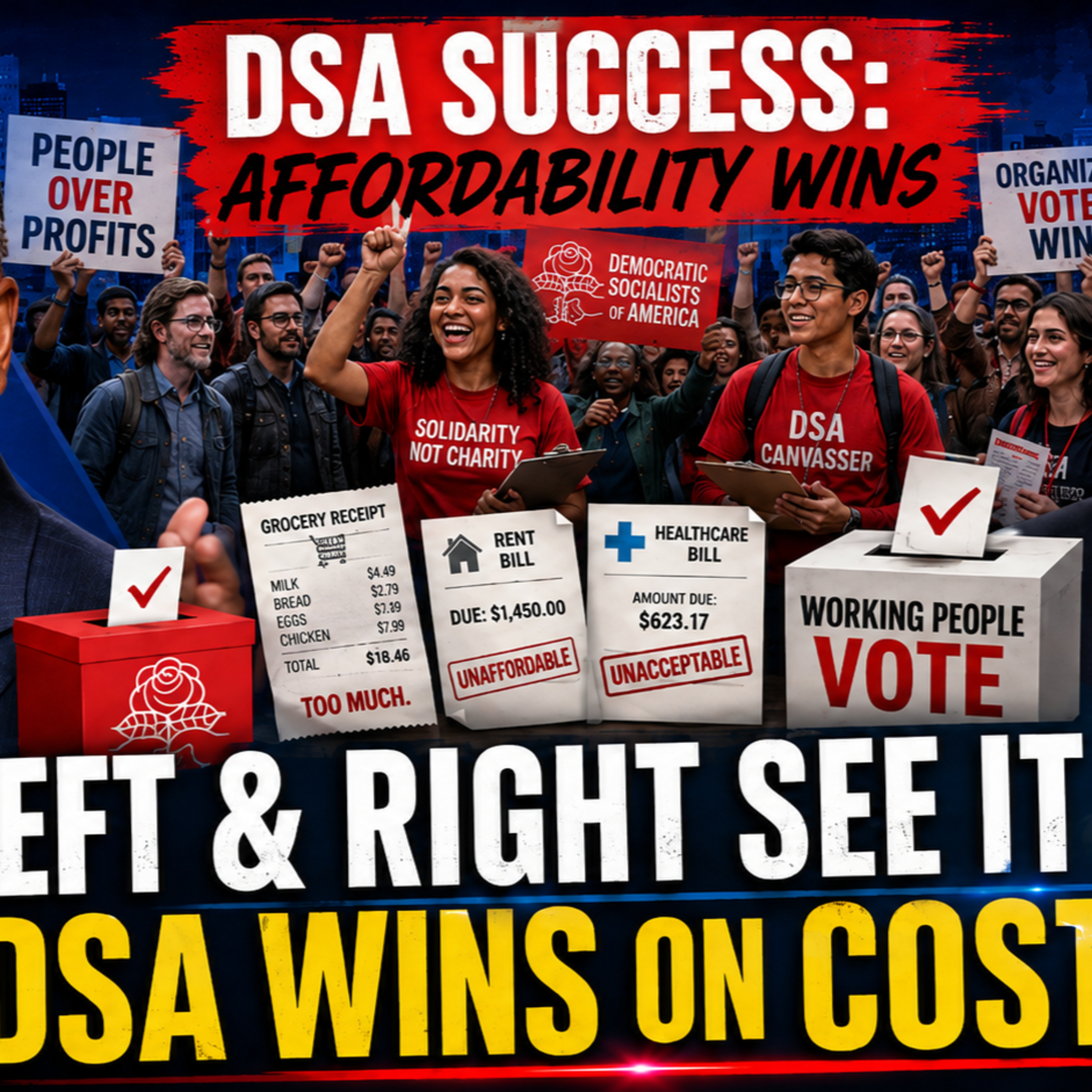 Eddie Glaude and John Kasich Expose Why DSA’s Working-Class Message Is Winning