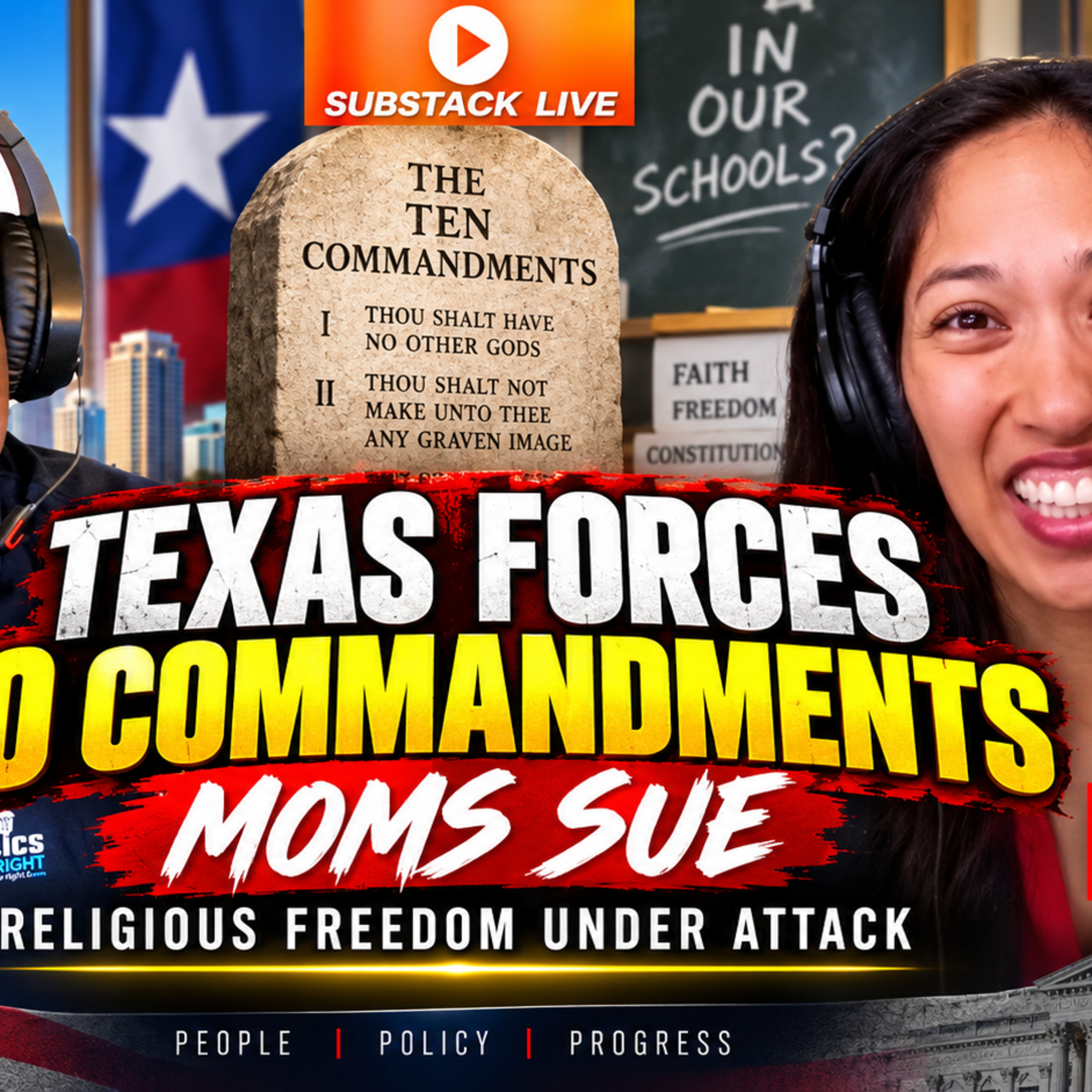 Audrey Nath: Texas Forces Ten Commandments Into Classrooms—and This Mom Is Fighting Back