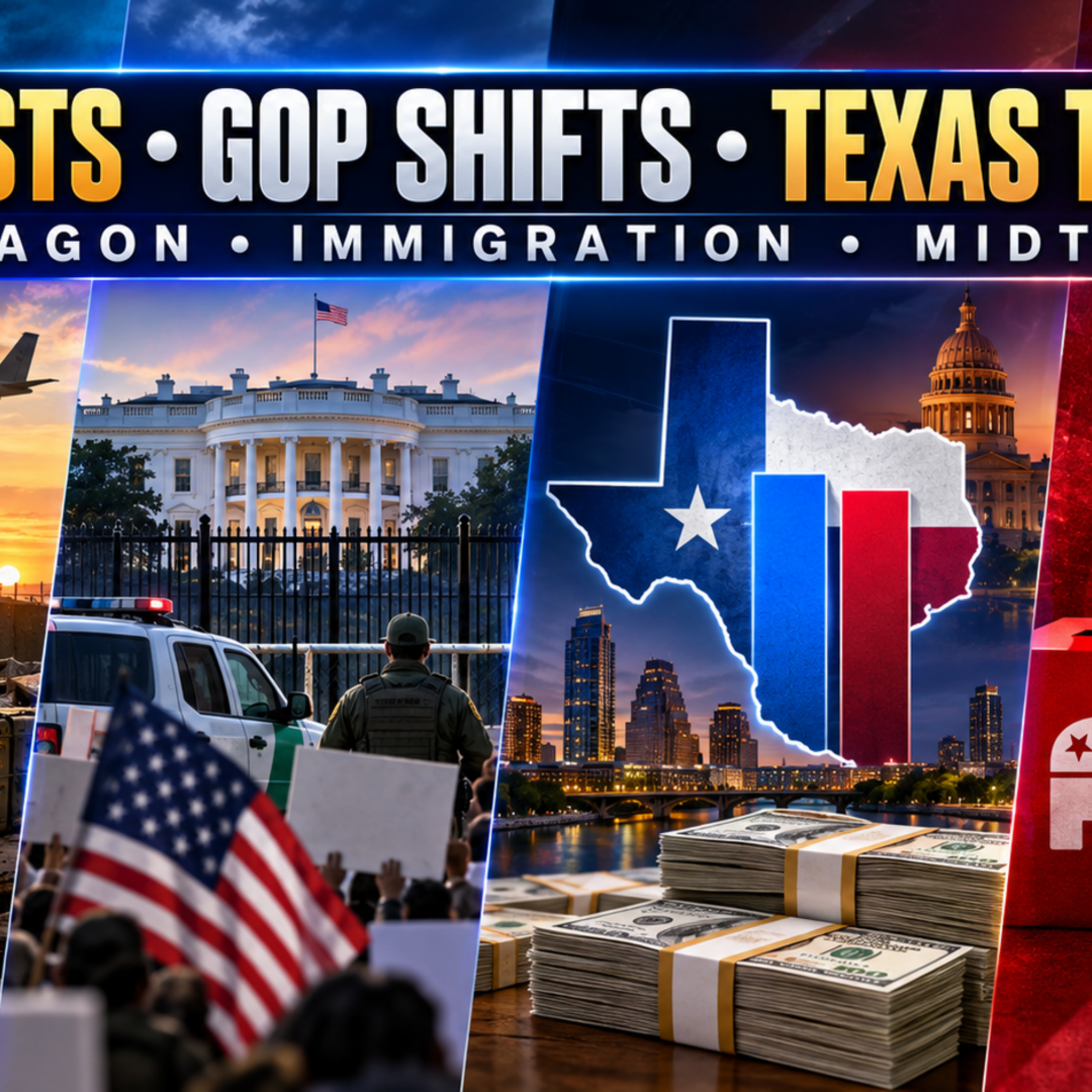 LIVE! Gulf Base Damage, Salazar’s ICE Break, GOP Spending, Texas Polls and Karl Rove’s Defection