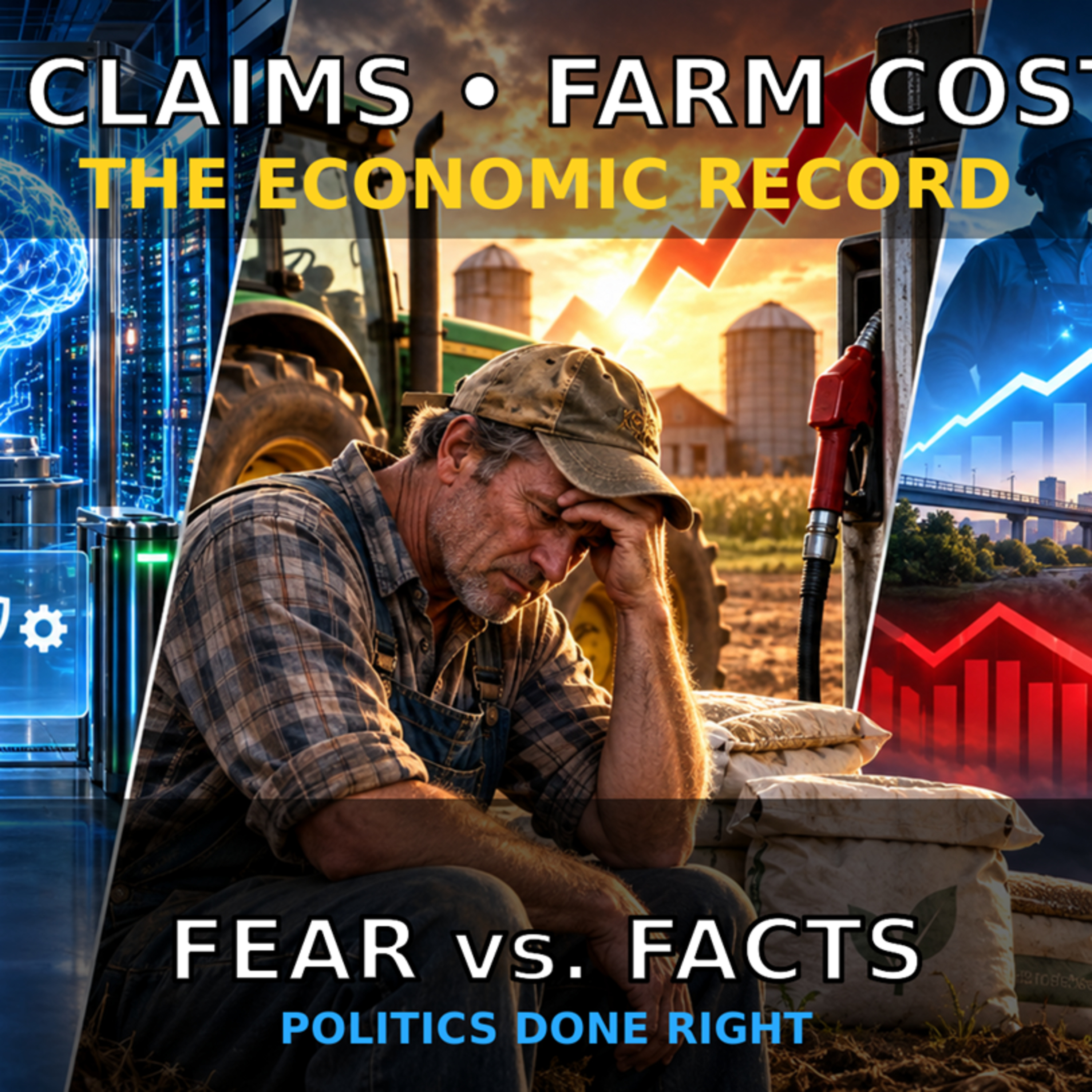 LIVE! AI Panic, Farmers’ Diesel Crisis and the Presidential Record on Jobs, Wages and Inflation