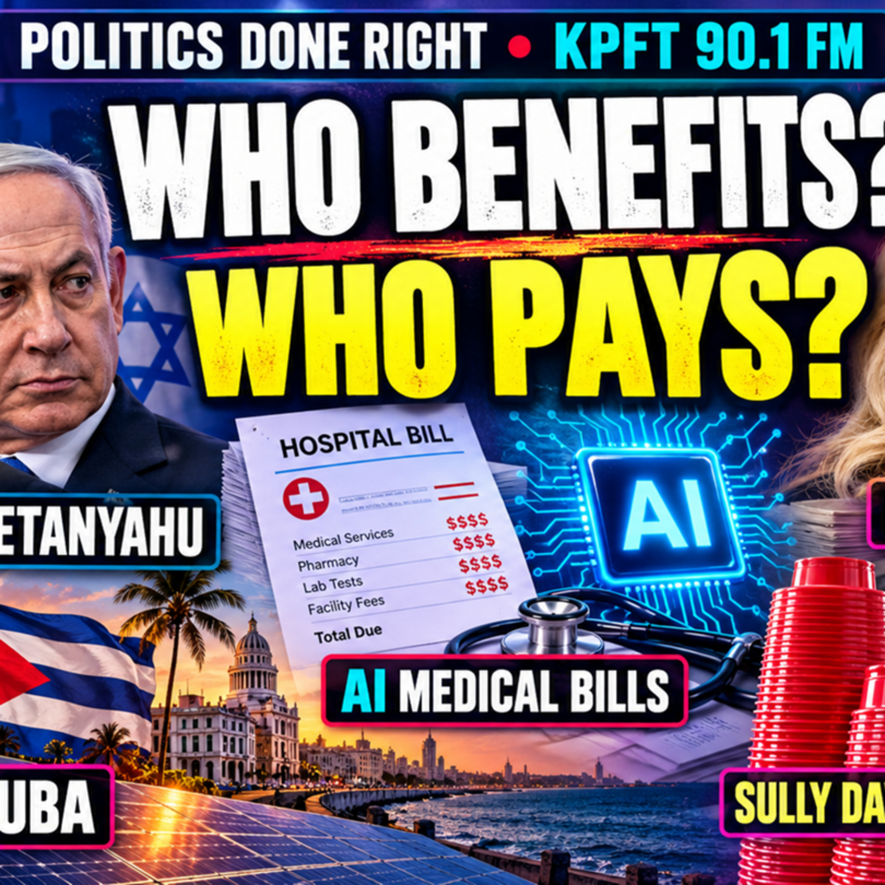 Mamdani vs Netanyahu, AI Bills, China-Cuba Aid, MTG on Socialism; Sully Dawg: GOP Economic Failures