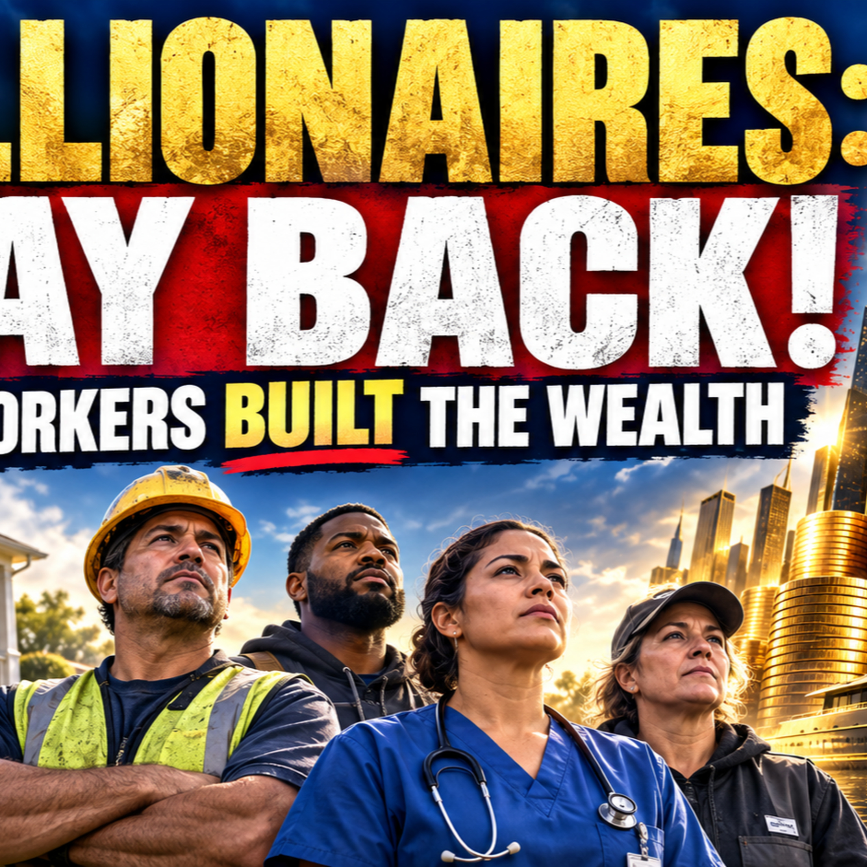 Billionaires Must Pay Back: Workers Built the Wealth They Claim