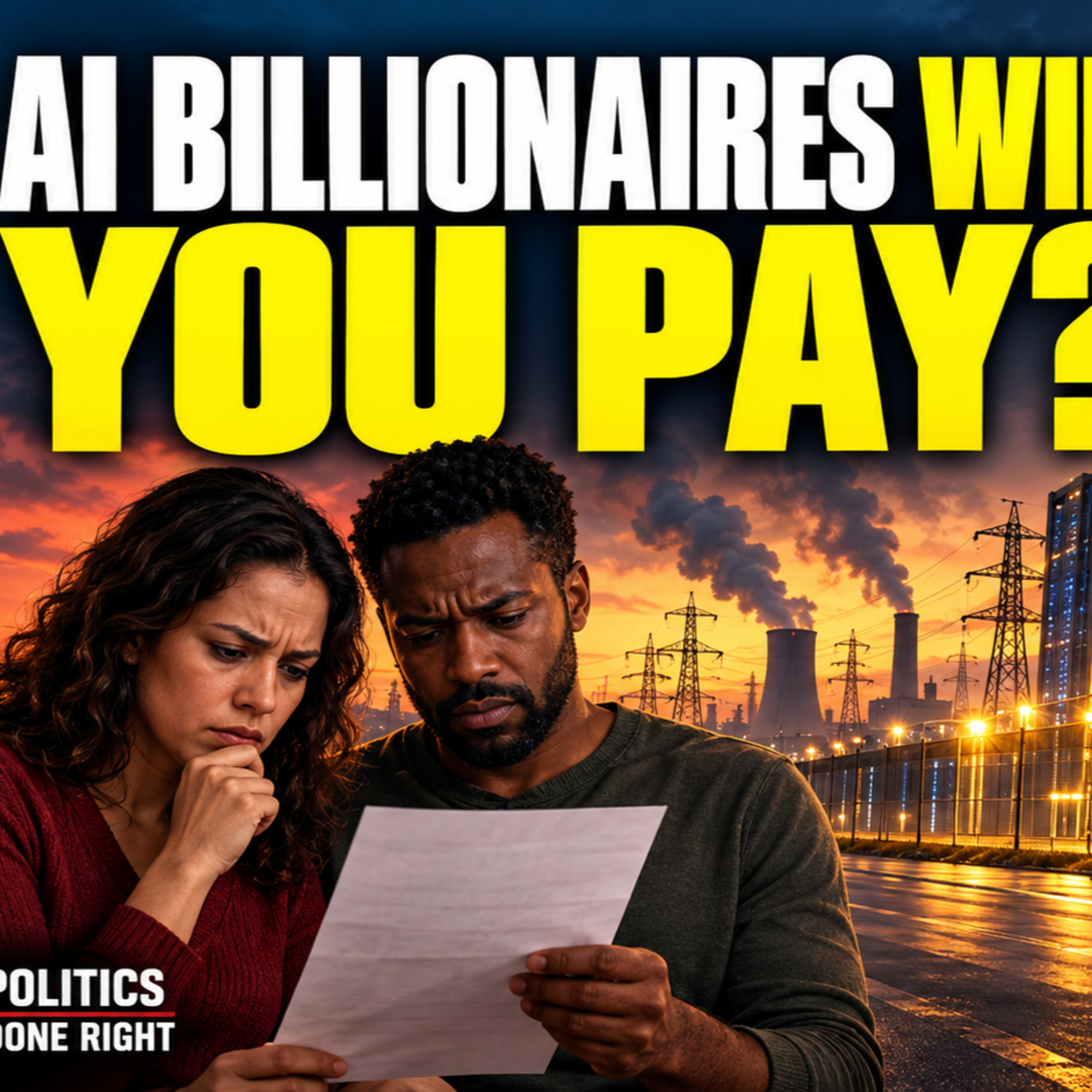 AI Billionaires Want the Profits Working People Get the Risk