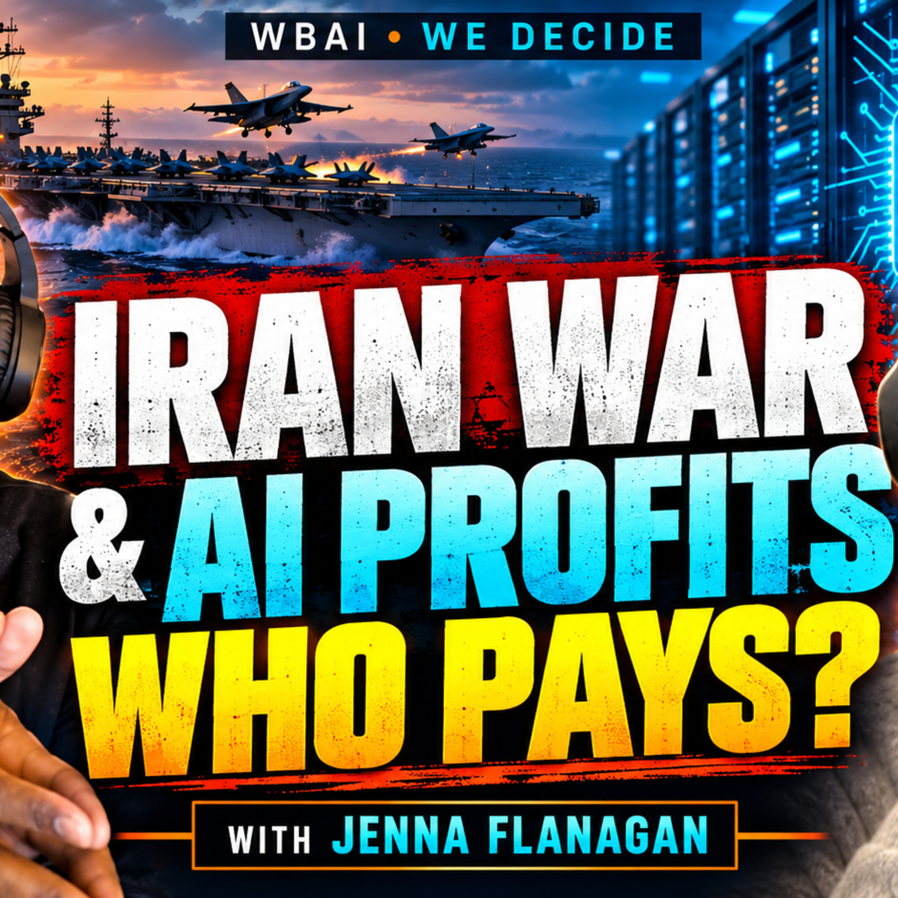 Jenna Flanagan’s WBAI Panel Challenges Trump’s Iran War and the AI Industry’s Power
