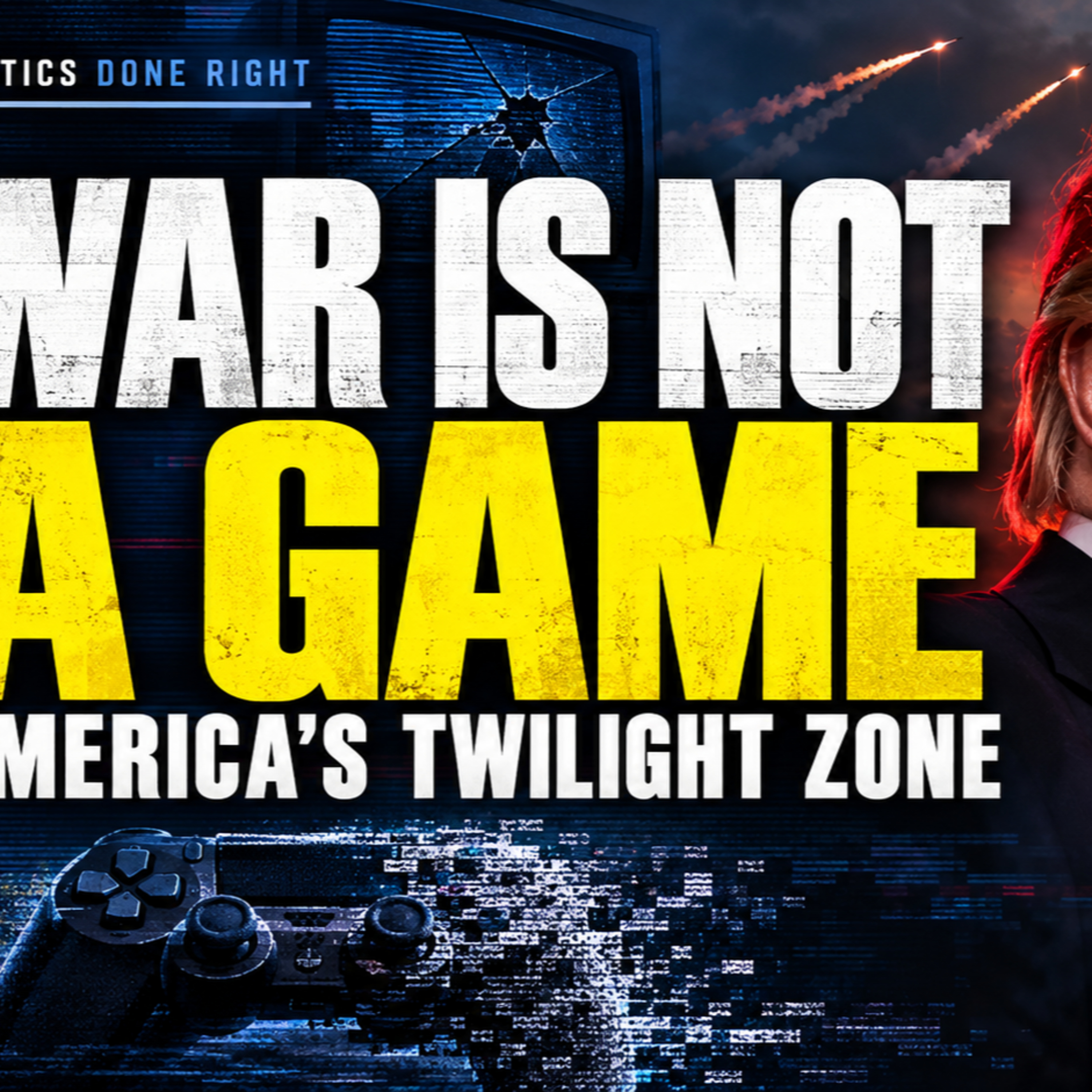 Trump’s Iran War Propaganda and Execution Livestream Plan Expose America’s Moral Crisis episode artwork