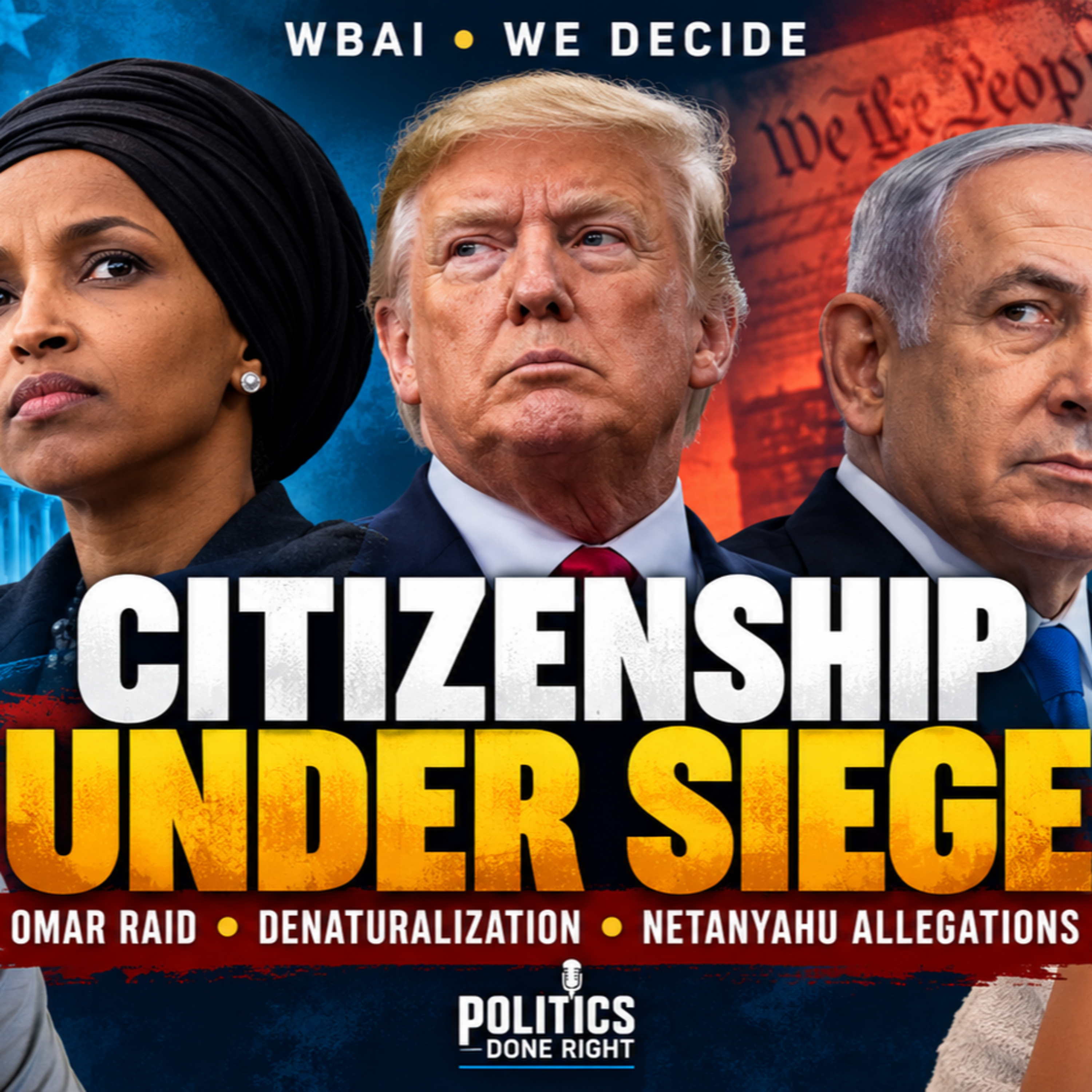 Jenna Flanagan’s WBAI Panel- Ilhan Omar Raid, Citizenship Threats, and Netanyahu’s Alleged Cover-Up episode artwork