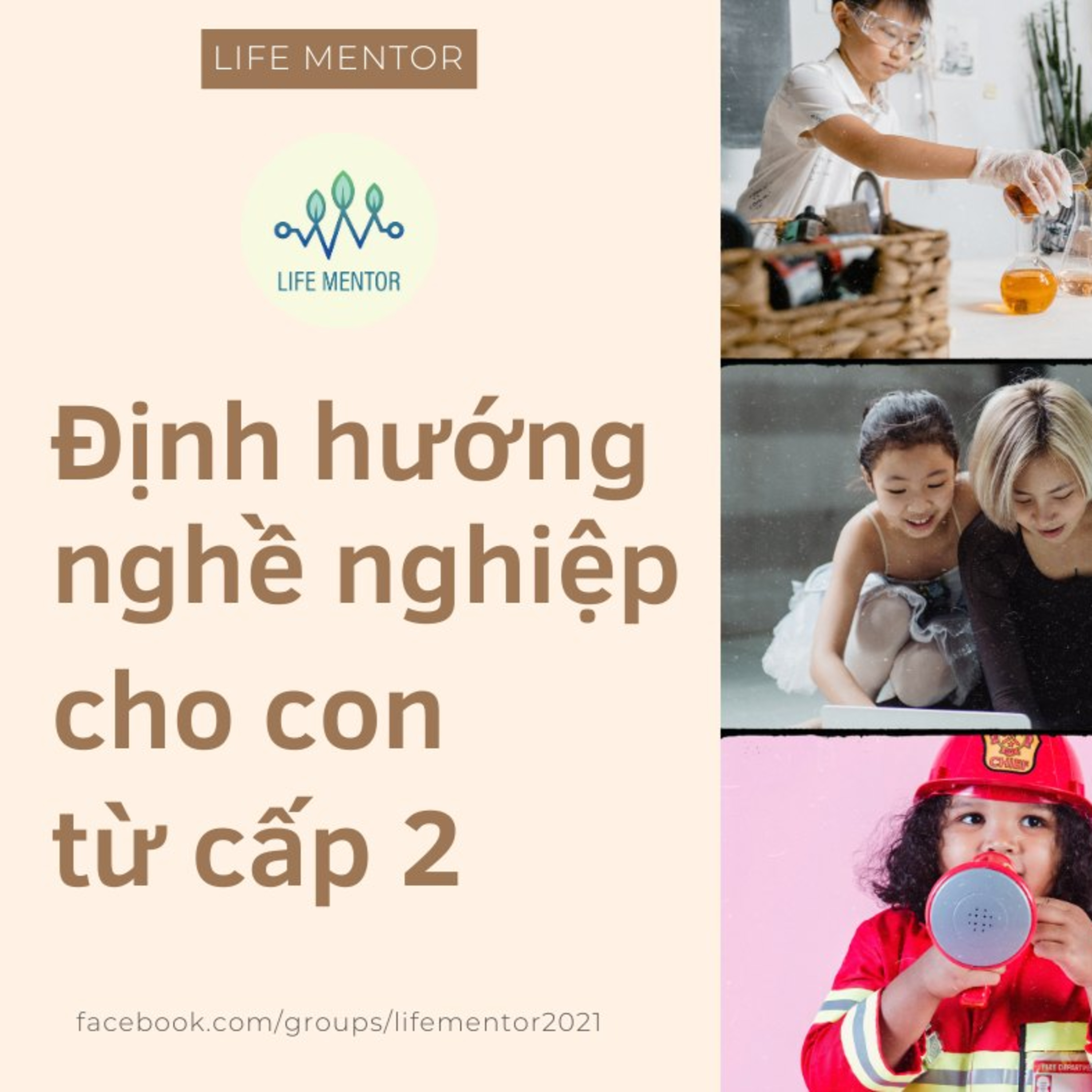 127. Định hướng nghề nghiệp cho con từ cấp 2