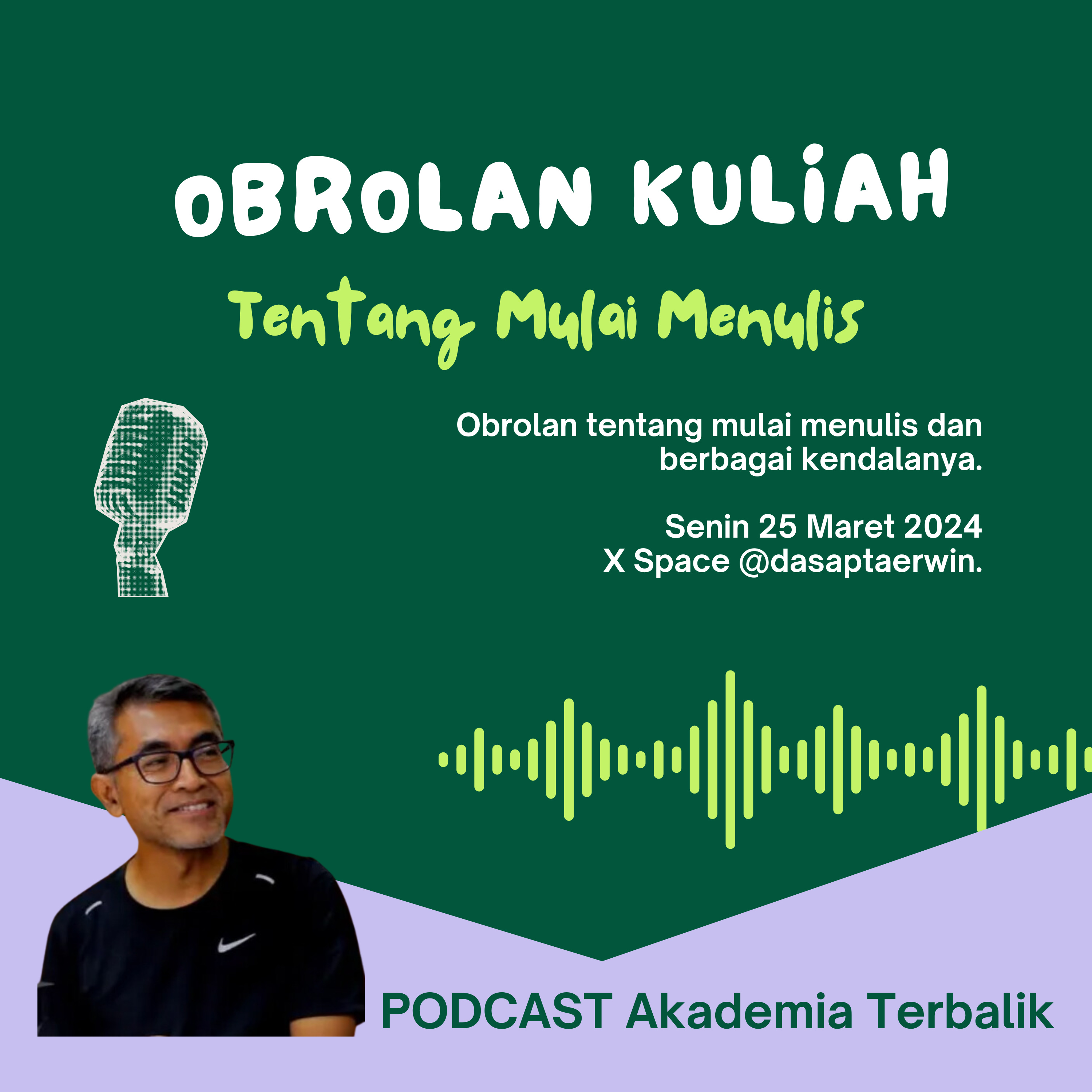 S6 EP3 TENTANG MENULIS DAN BERBAGAI KENDALANYA episode artwork
