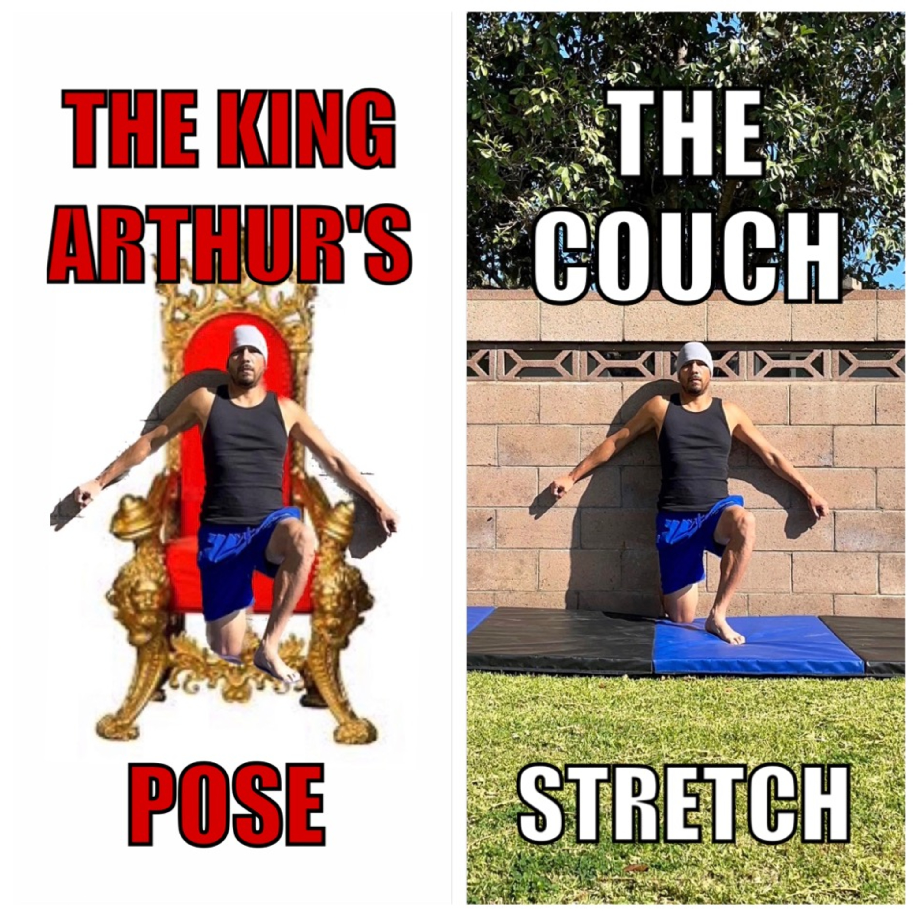 The King Arthur's Pose VS The Couch Stretch - Episode #198 episode artwork