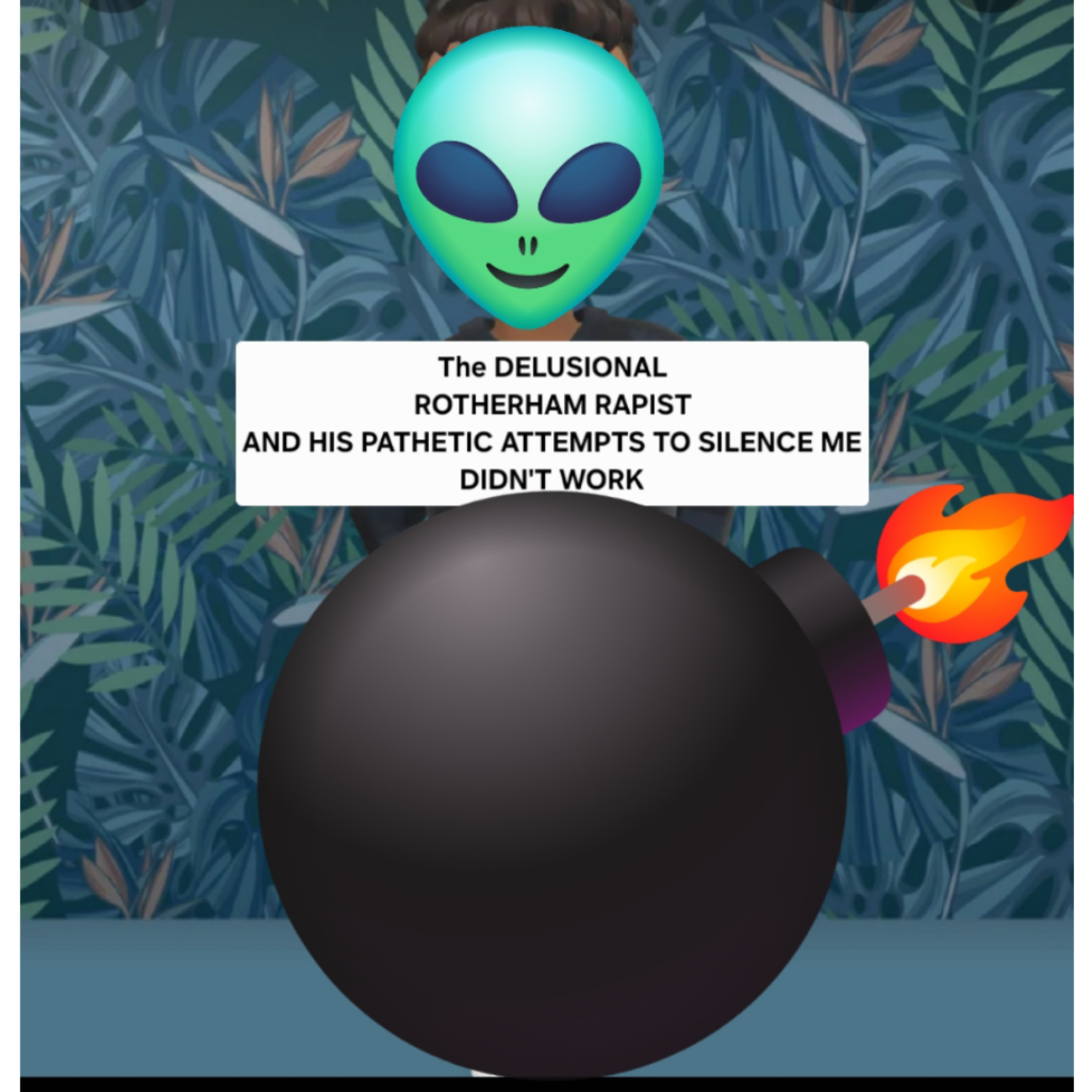 The DELUSIONAL
ROTHERHAM RAPIST
AND HIS PATHETIC ATTEMPTS TO SILENCE ME
DIDN'T WORK episode artwork