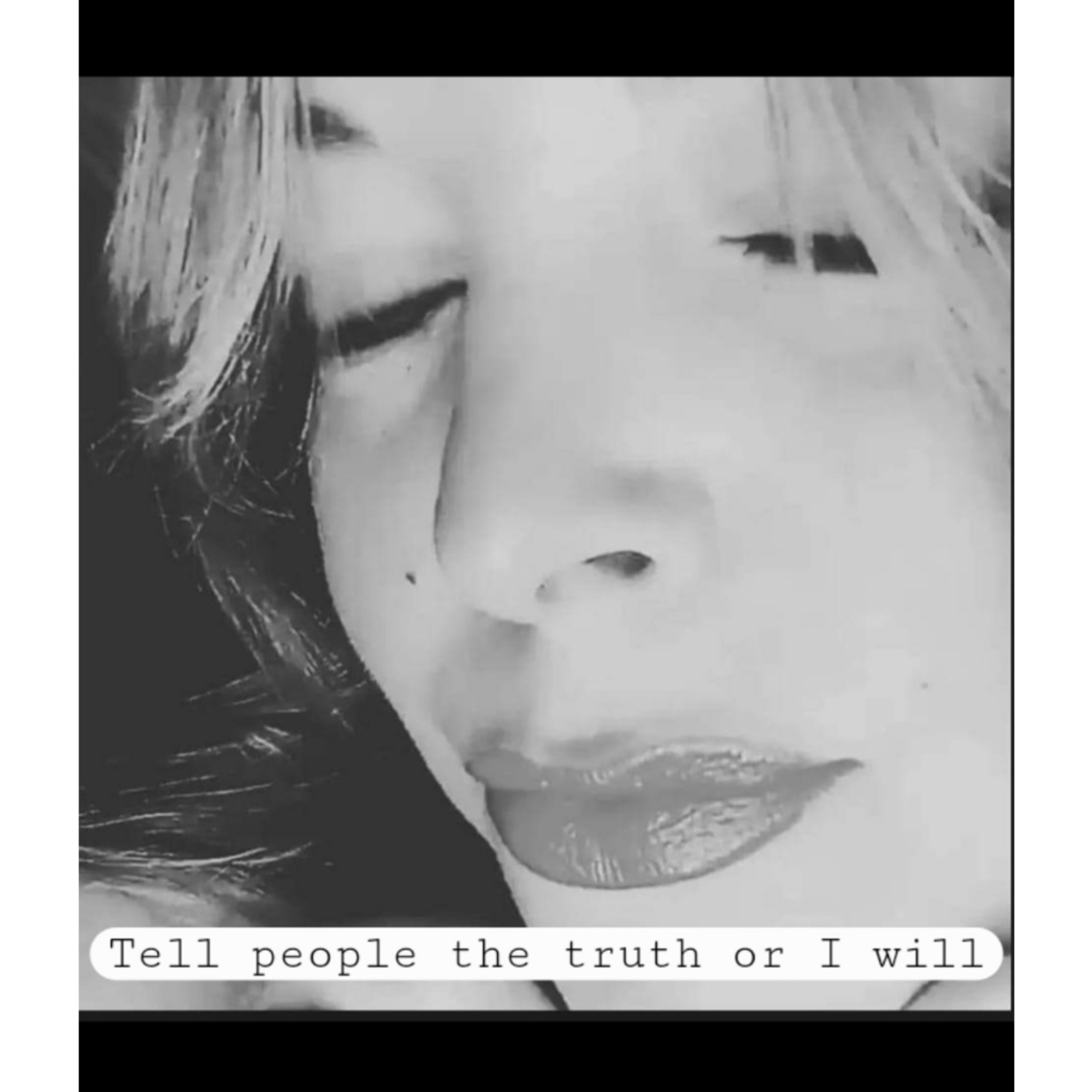 Tell people the truth or I will episode artwork