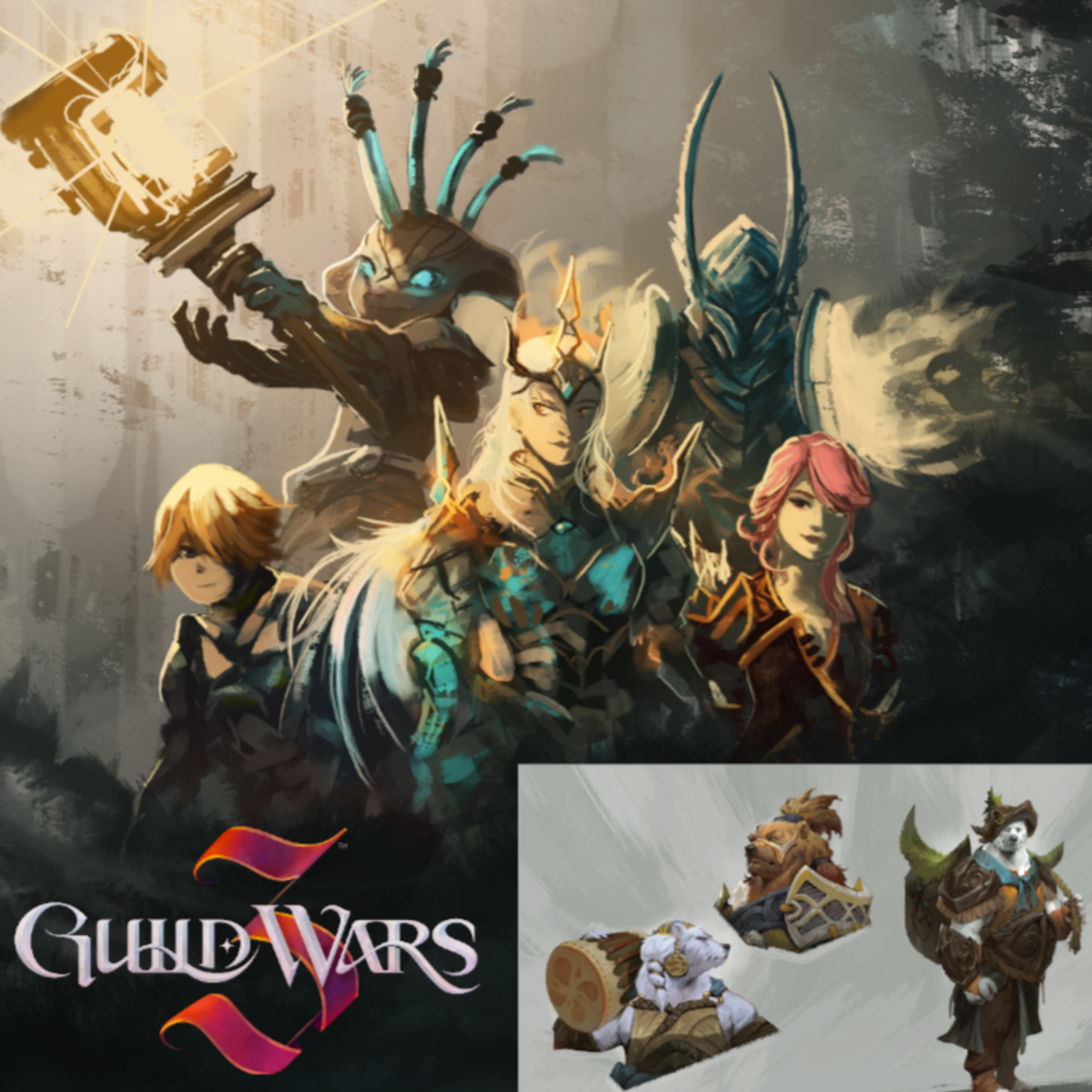 Lightbringers Guild Wars Podcast S05E16 | Kodan playable Species Guild Wars 3 episode artwork