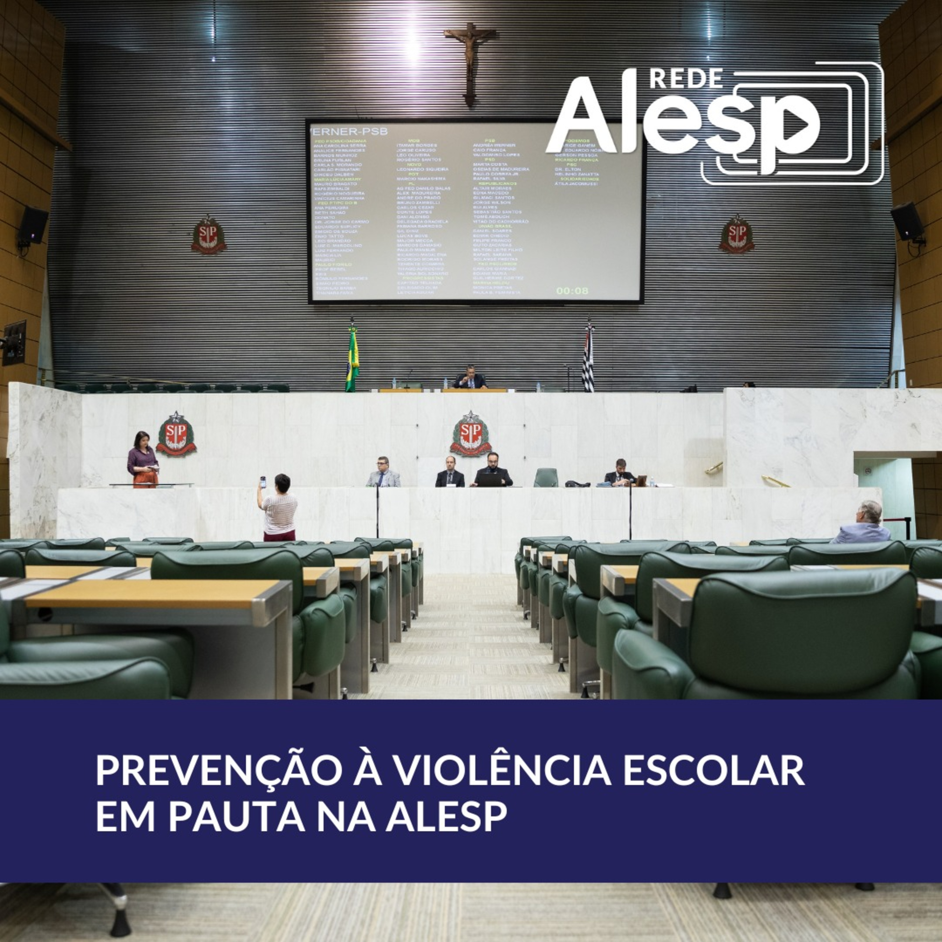 Governo anuncia medidas de prevenção à violência nas escolas; Alesp promove discussão sobre segurança no centro e hidrelétrica no interior de SP  episode artwork
