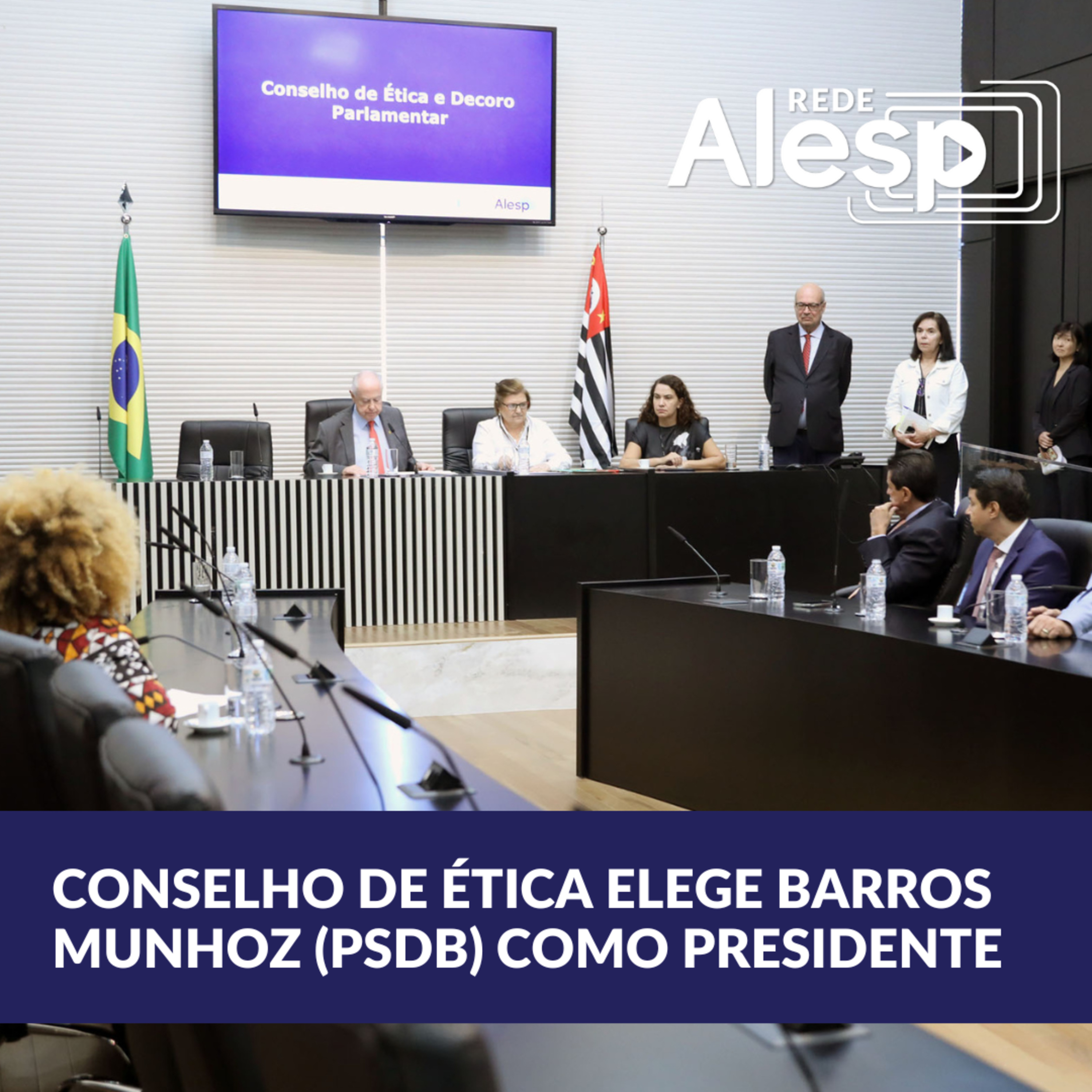 Conselho de Ética da Alesp escolhe Barros Munhoz (PSDB) como presidente episode artwork