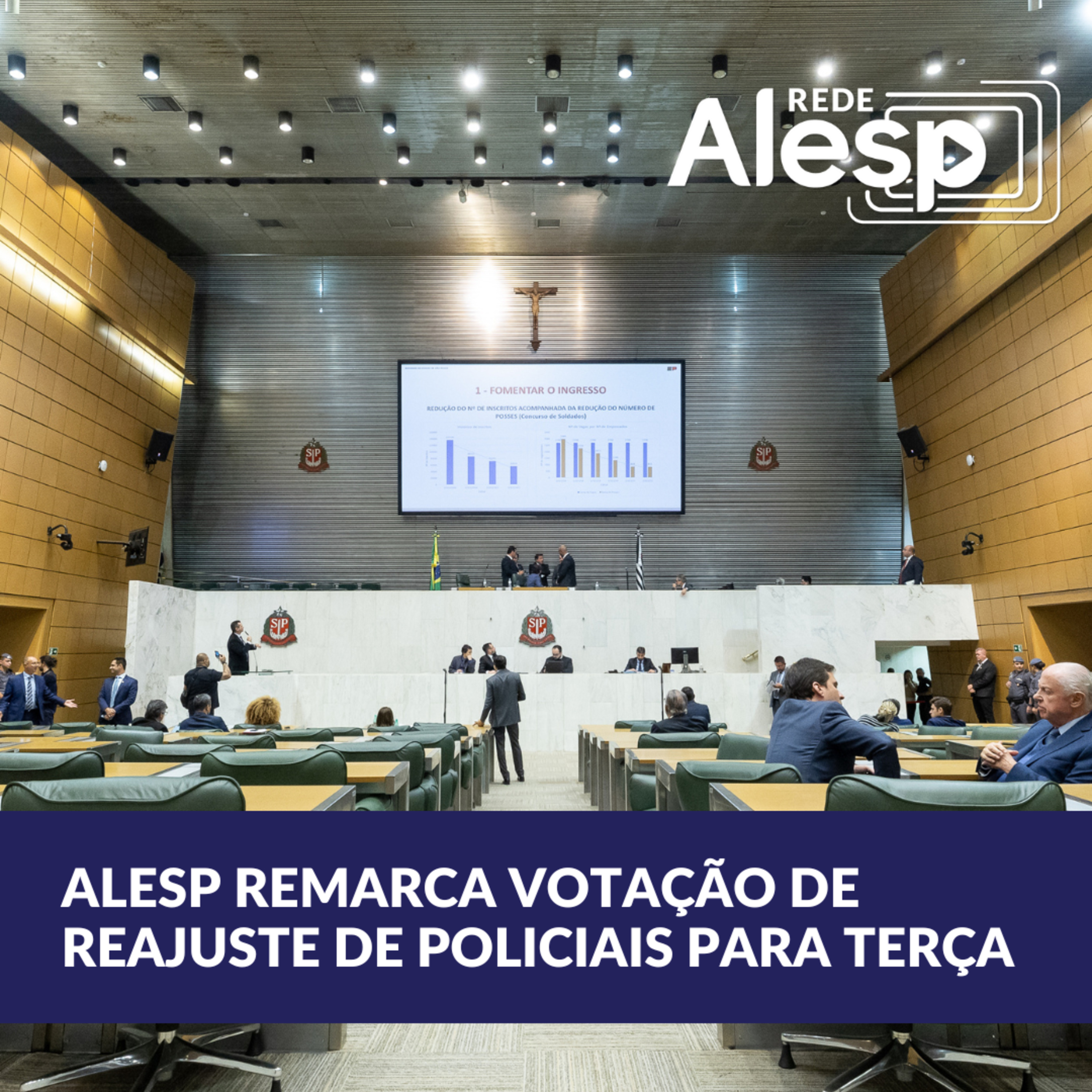 Alesp vai votar reajuste de policiais na próxima terça-feira episode artwork