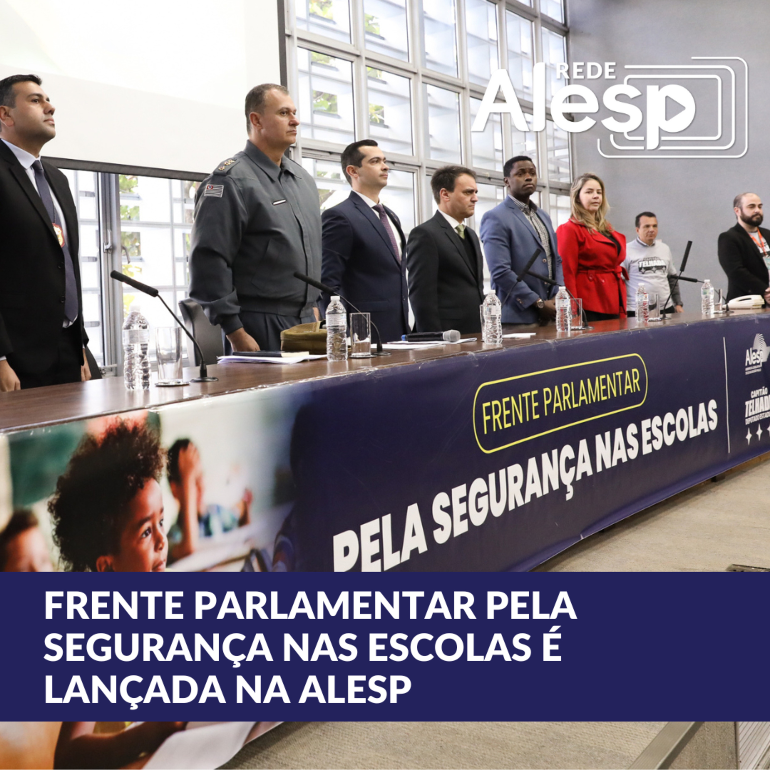 Frente Parlamentar pela Segurança nas Escolas é lançada na Alesp episode artwork