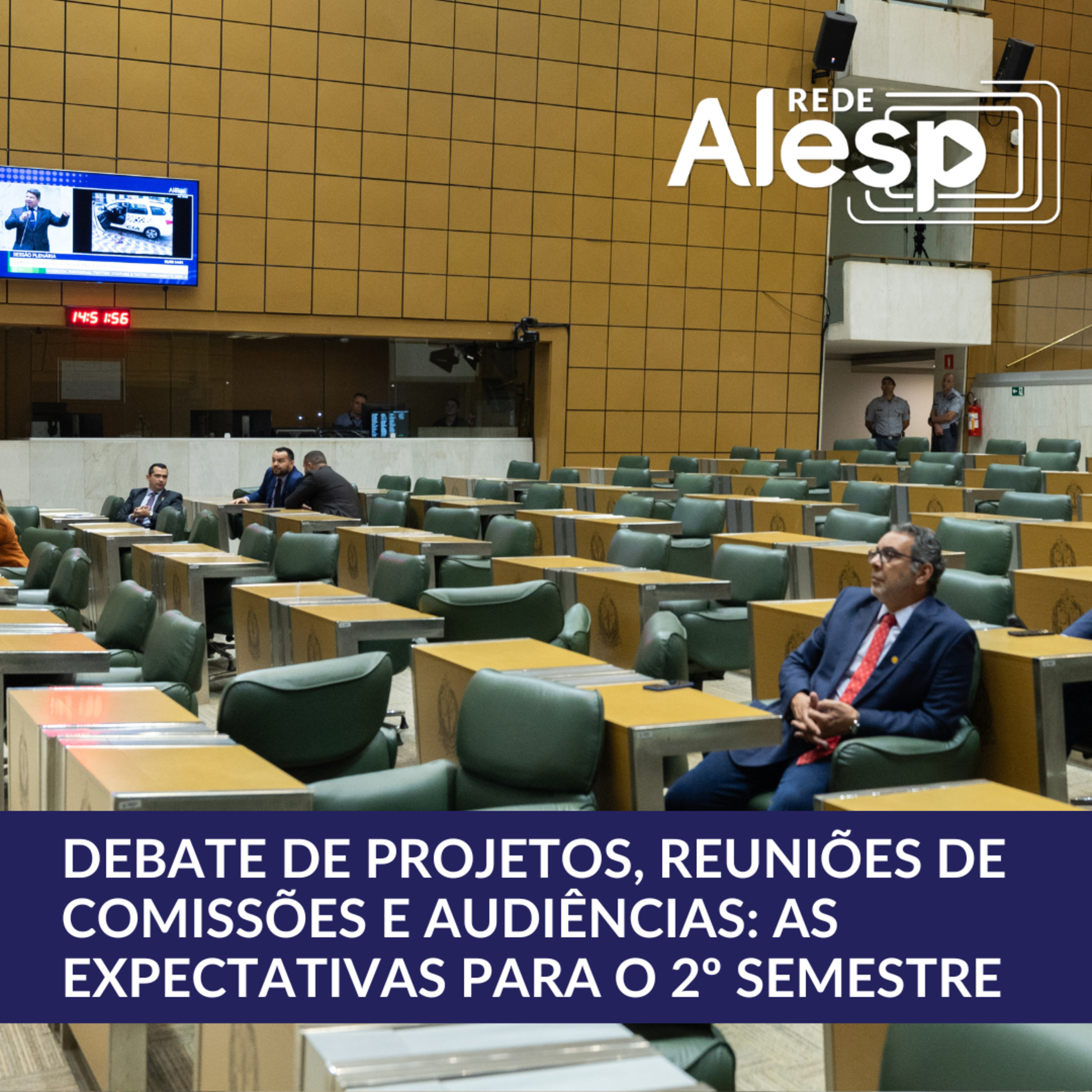 Votação de projetos, atividade das comissões e audiências públicas estão entre os focos dos deputados para o 2º semestre  episode artwork