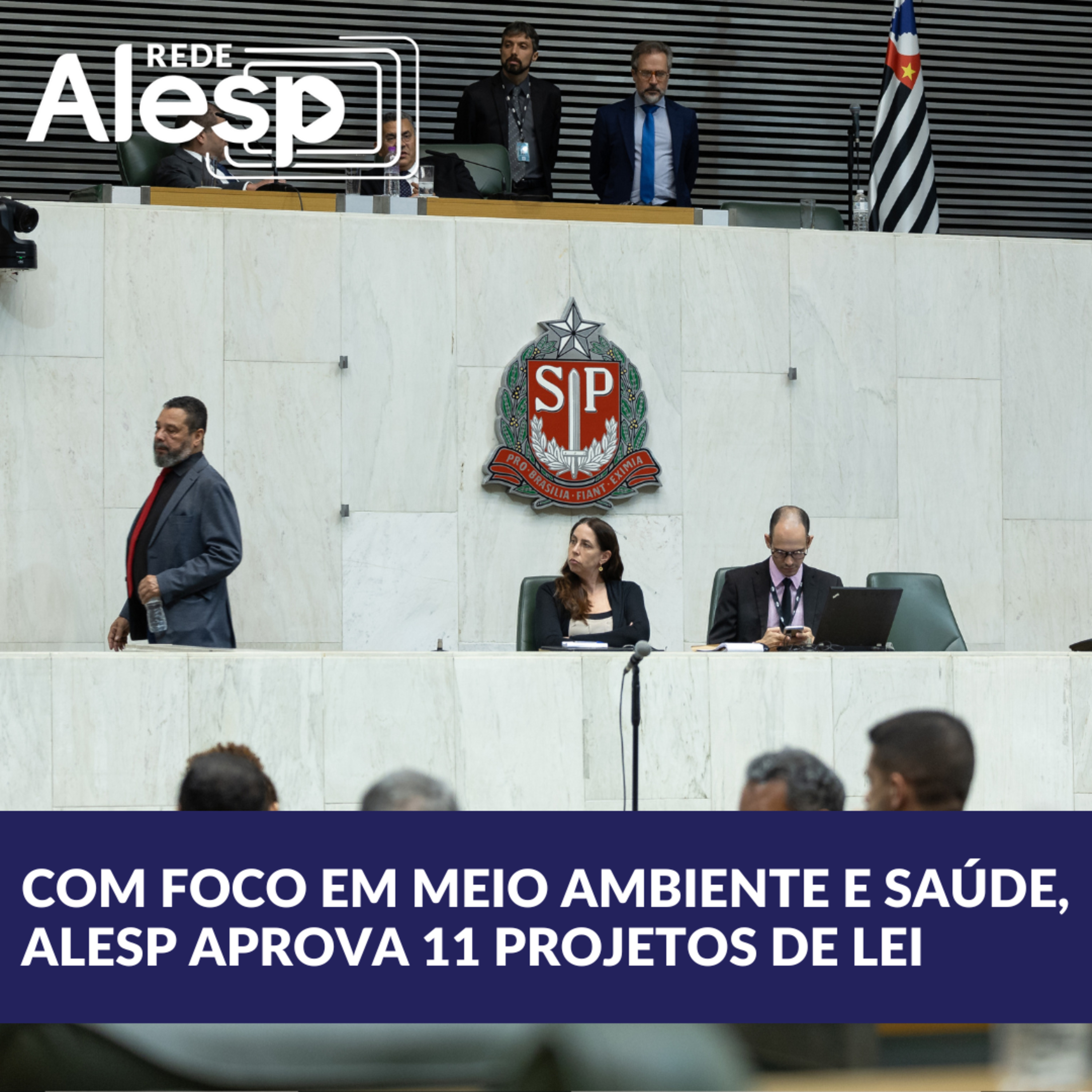 Com foco em meio ambiente e saúde, Alesp aprova 11 projetos de autoria parlamentar episode artwork