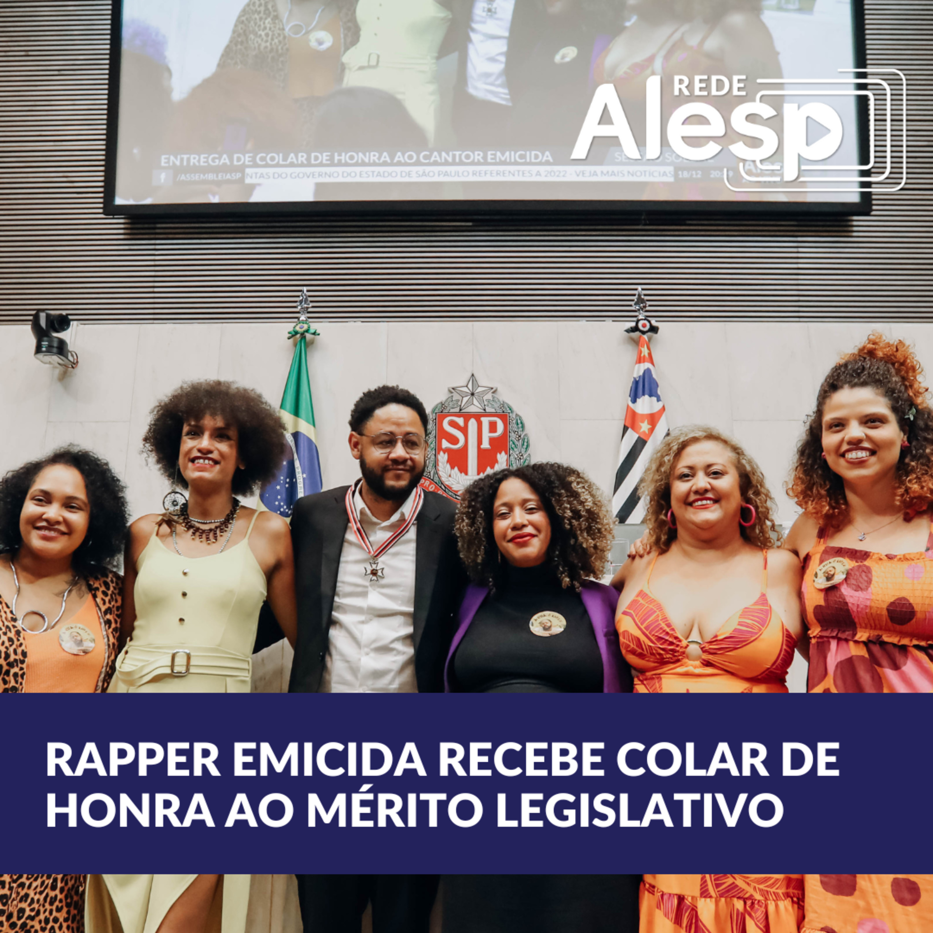 Rapper Emicida é homenageado com colar de honra ao Mérito legislativo episode artwork