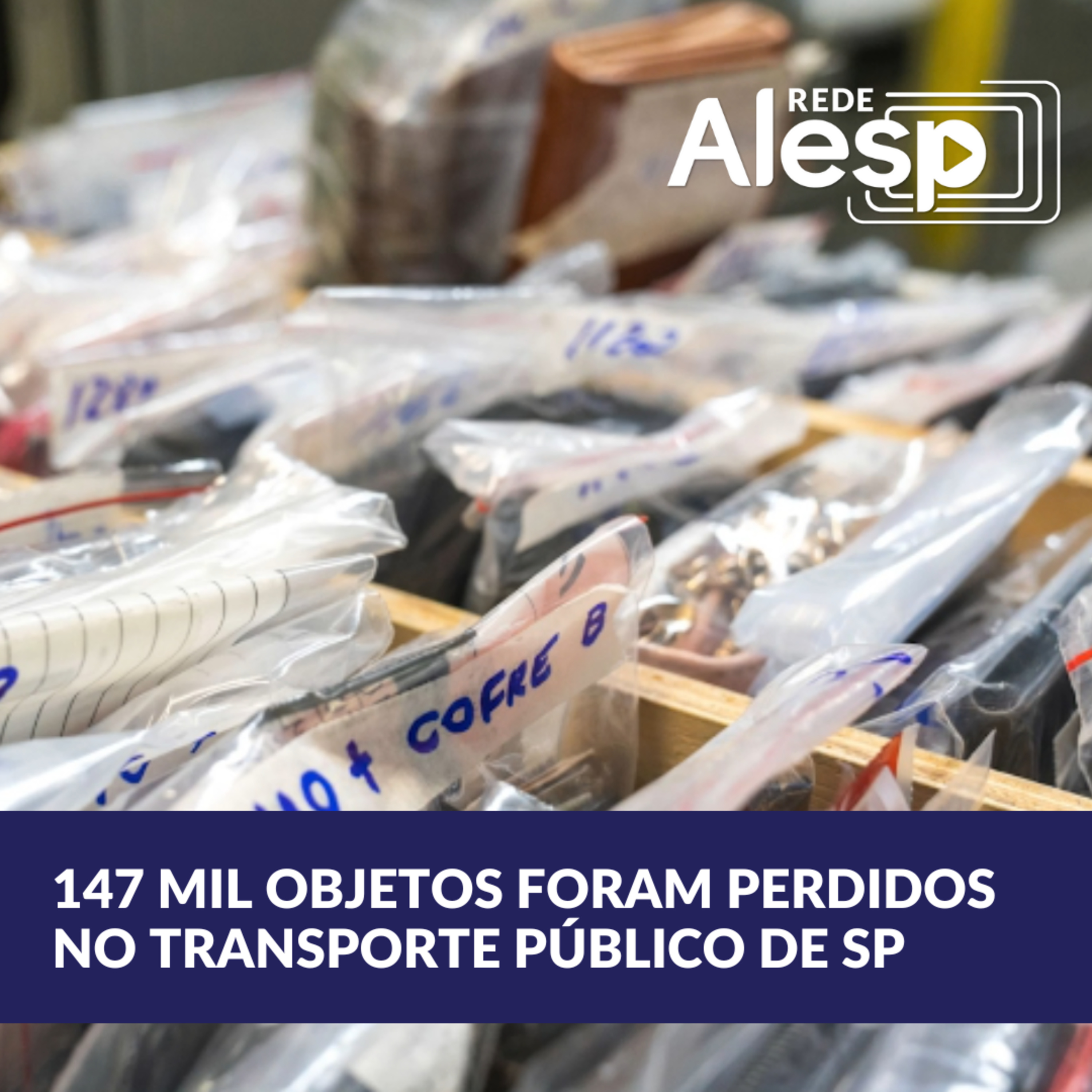 Mais de 146 mil objetos foram esquecidos nos transportes metropolitanos em 2023 episode artwork