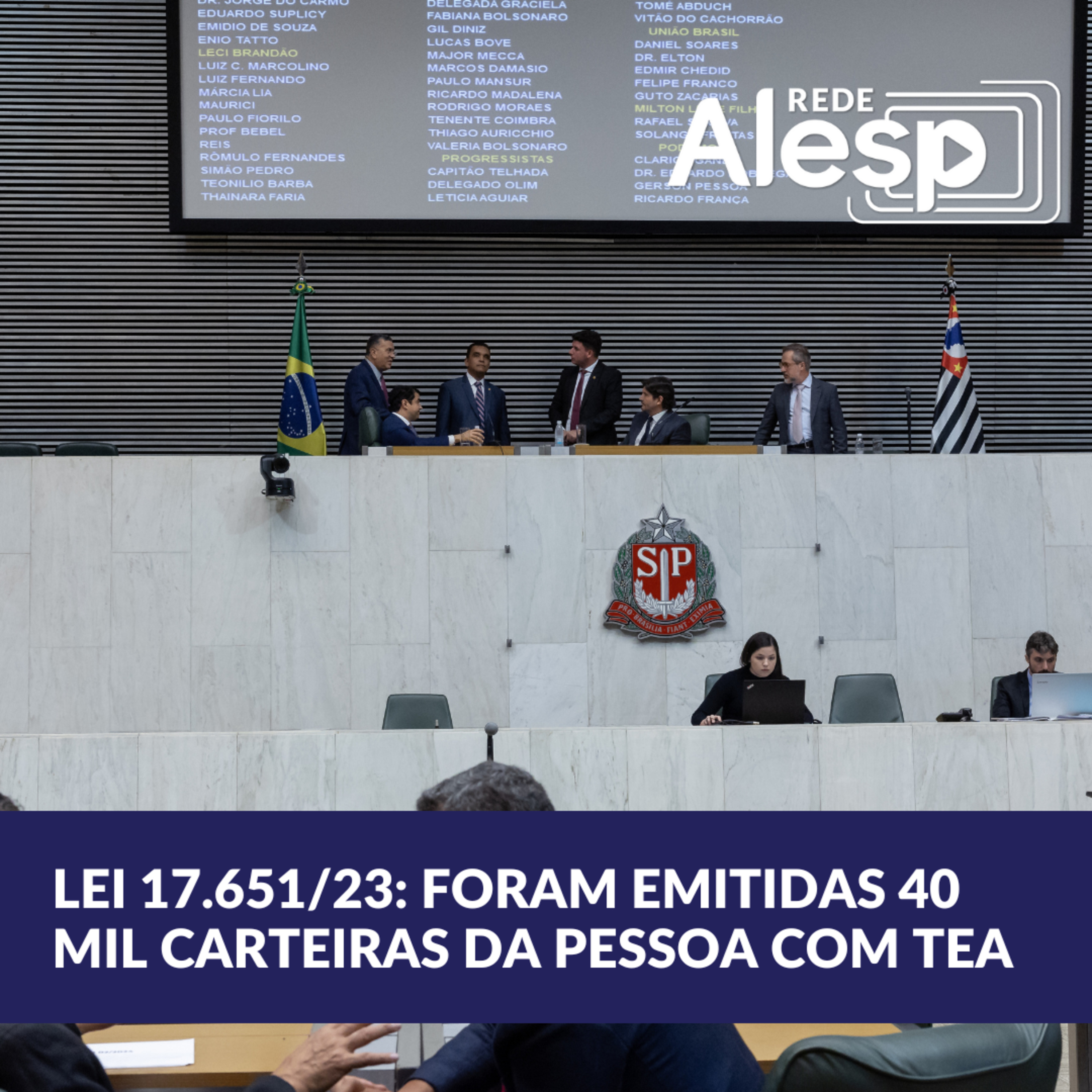 Lei 17.651/23, aprovada na Alesp, permitiu a emissão de 40 mil Carteiras de Identificação da pessoa com TEA episode artwork