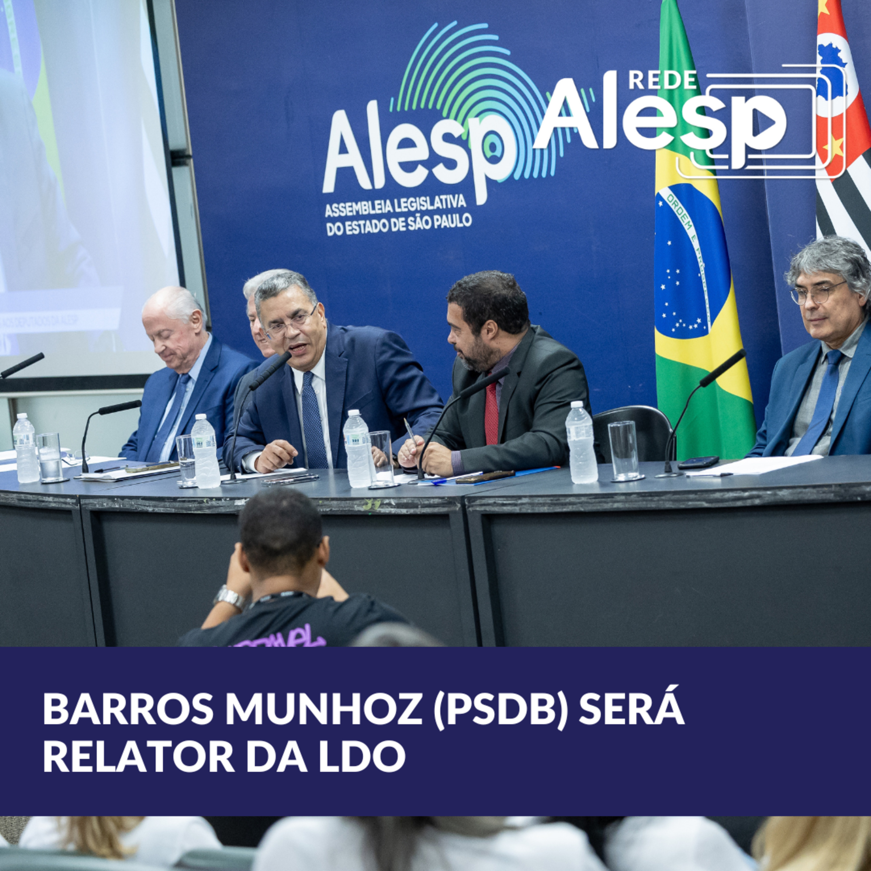 Deputado Barros Munhoz (PSDB) será o relator da Lei de Diretrizes Orçamentárias episode artwork