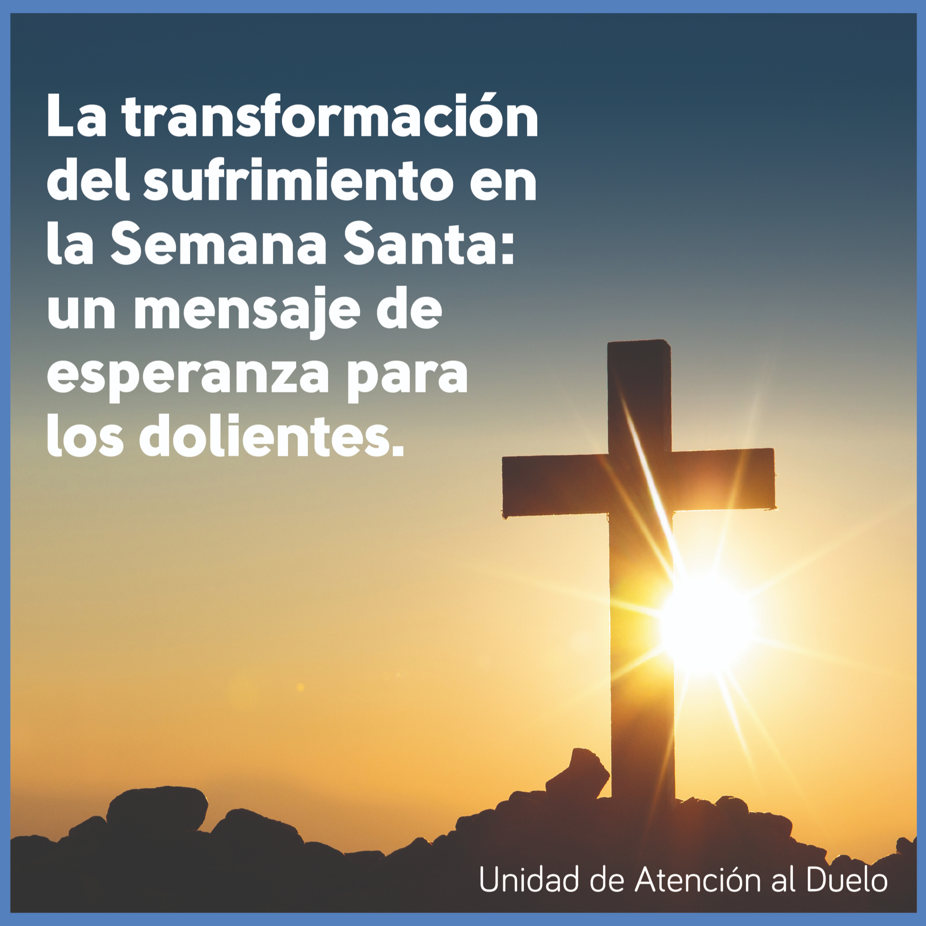 La transformación del sufrimiento en la Semana Santa: un mensaje de esperanza para los dolientes. episode artwork