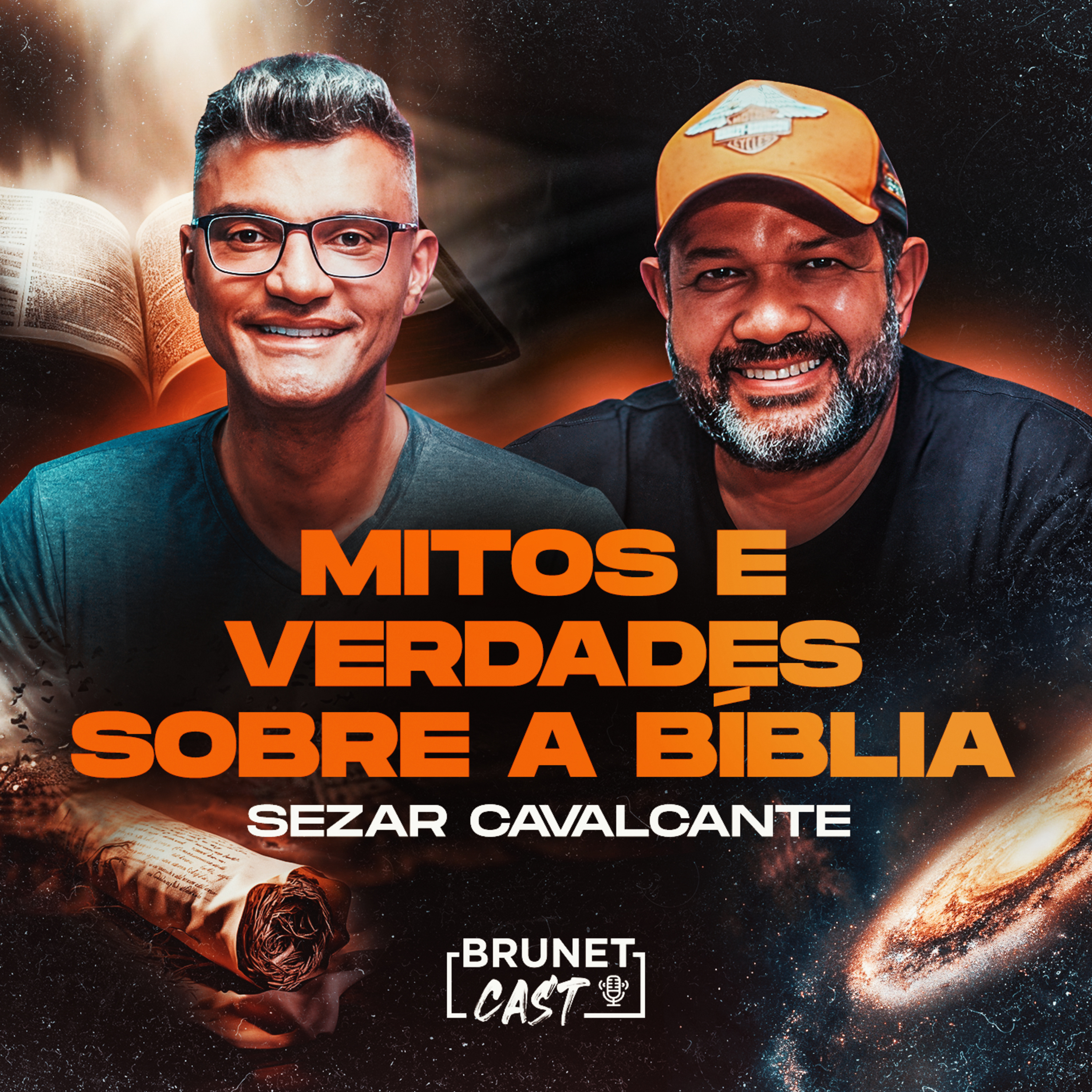 BrunetCast #276 - Como a Bíblia foi formada? Entenda o que são as escrituras | BrunetCast com SEZAR CAVALCANTE episode artwork